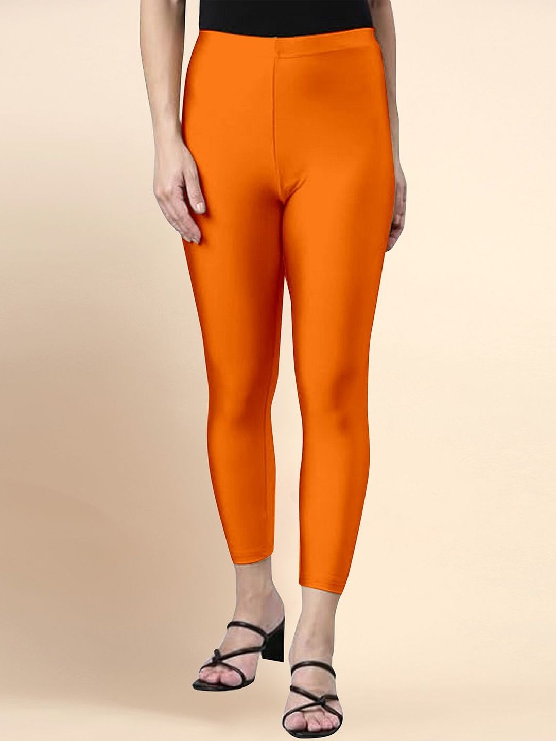 Trendmalls Women Microfiber Elastane Stretch Soft Leggings with Ultrasoft Waistband-picture-22