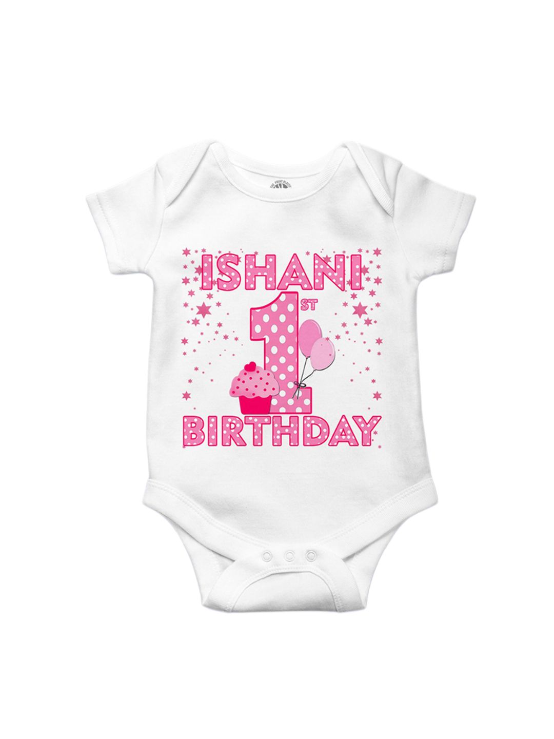 THE PRINT PLATTER Infants Printed Cotton Ultra Bio Wash Bodysuit with Envelope Neck-picture-26