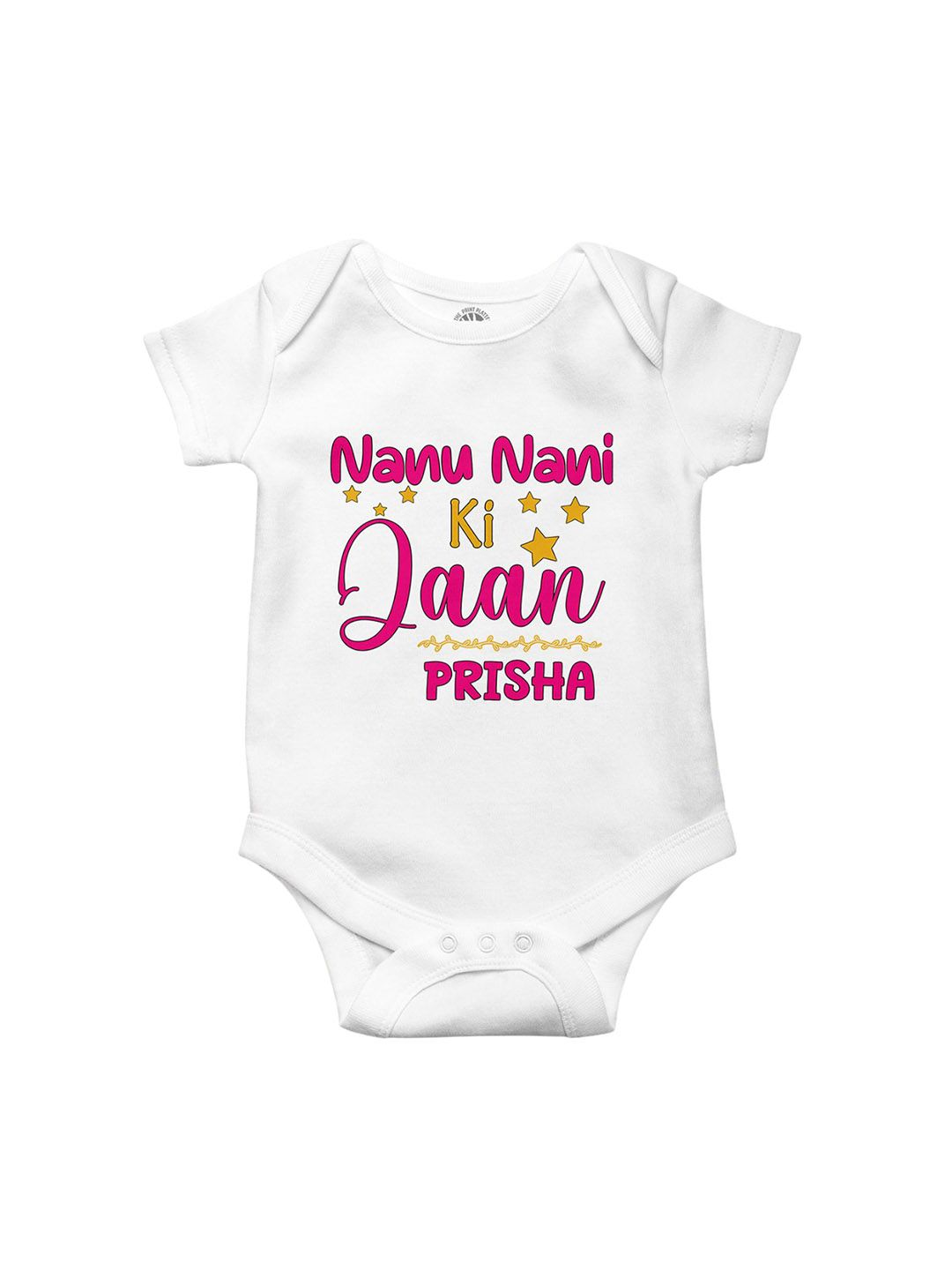 THE PRINT PLATTER Infants Printed Envelope Neck Ultra Bio Wash Romper Bodysuit-picture-39