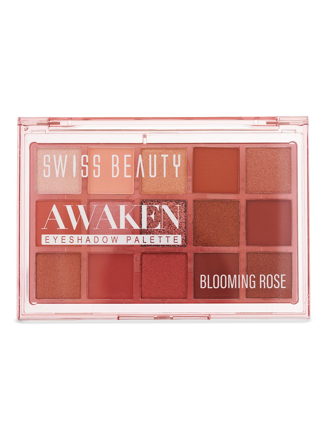SWISS BEAUTY Awaken Eyeshadow Palette 11g - Blooming Rose-picture-19