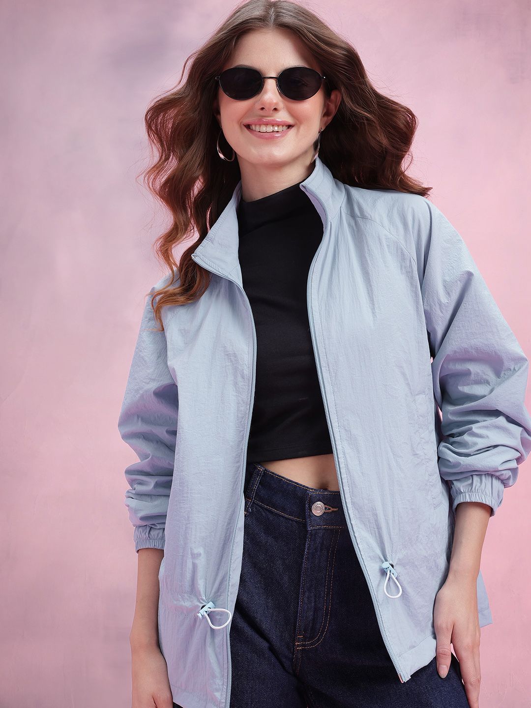 DressBerry Mock Collar Tailored Jacket-picture-48