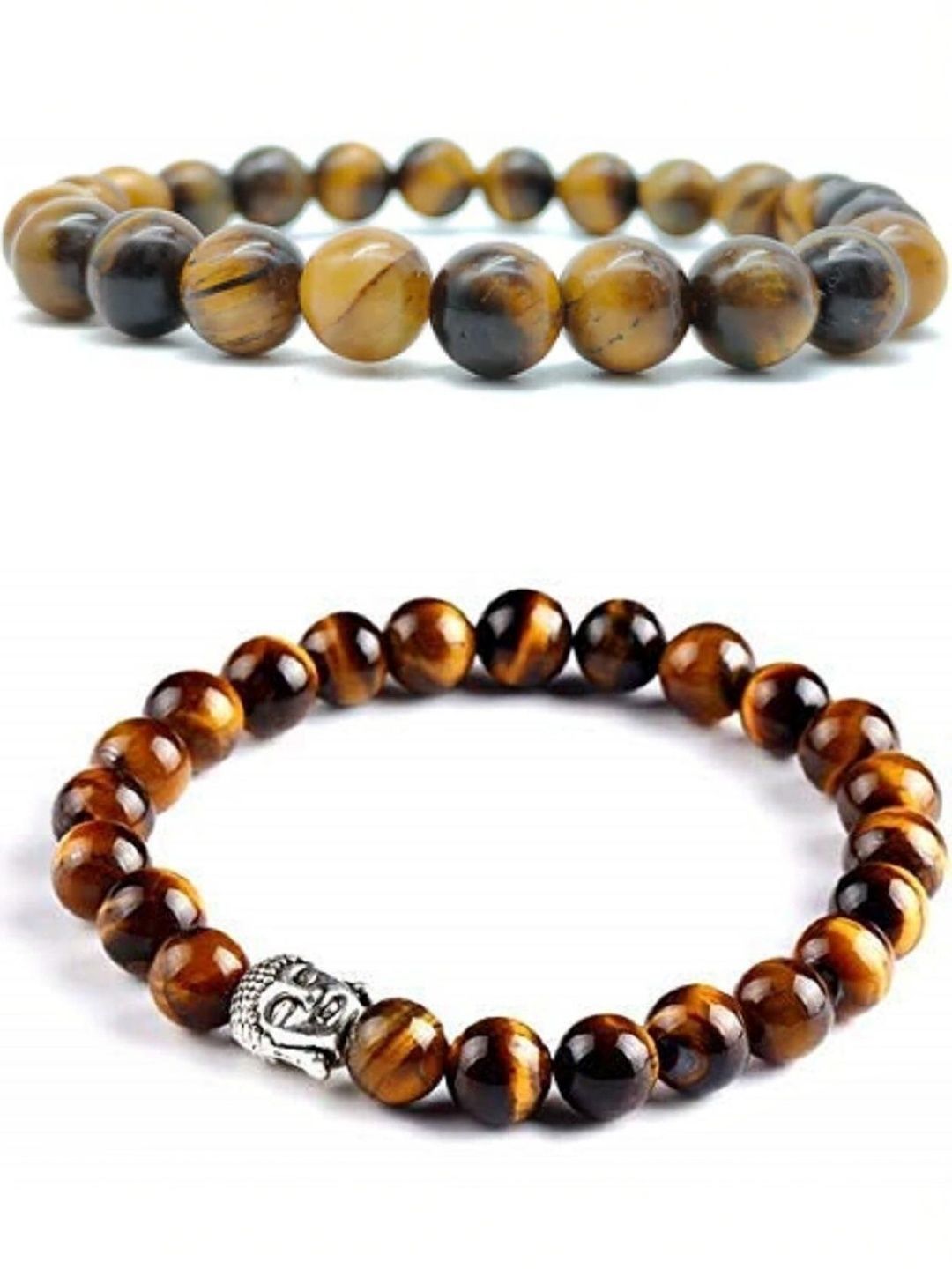 ARDLOR Set Of 2 Artificial Beaded Elasticated Bracelet-picture-38