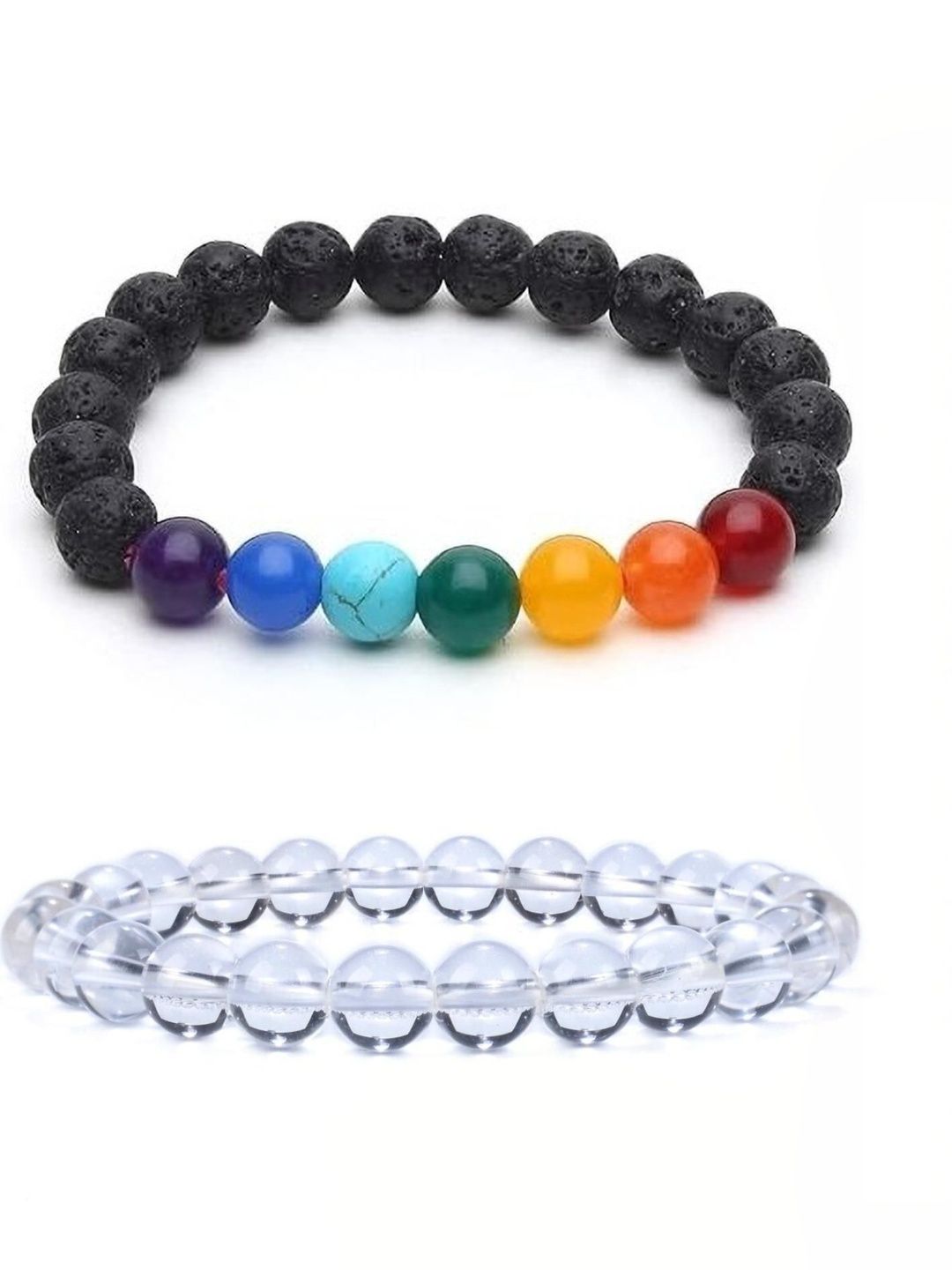 ARDLOR Women Set Of 2 Beaded Elasticated Bracelet-picture-35