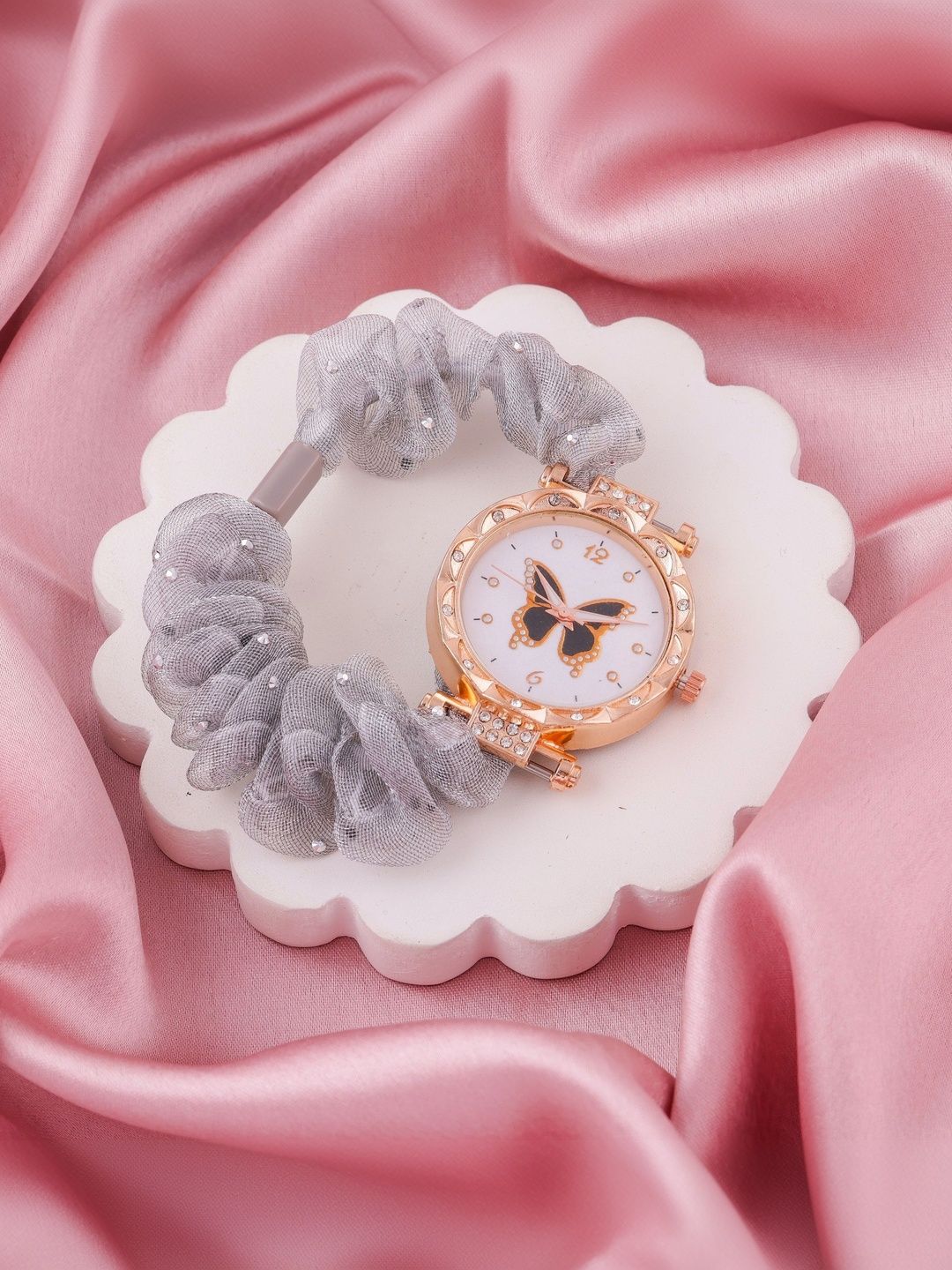 SZN Women Dial & Straps Analogue Watch Zudi Ribbin Grey Av-picture-10