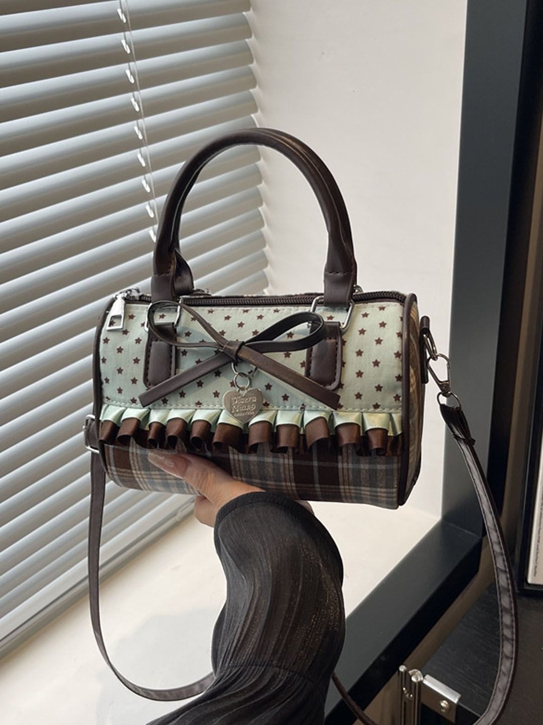 StyleCast Printed PU Structured Handheld Bag-picture-38