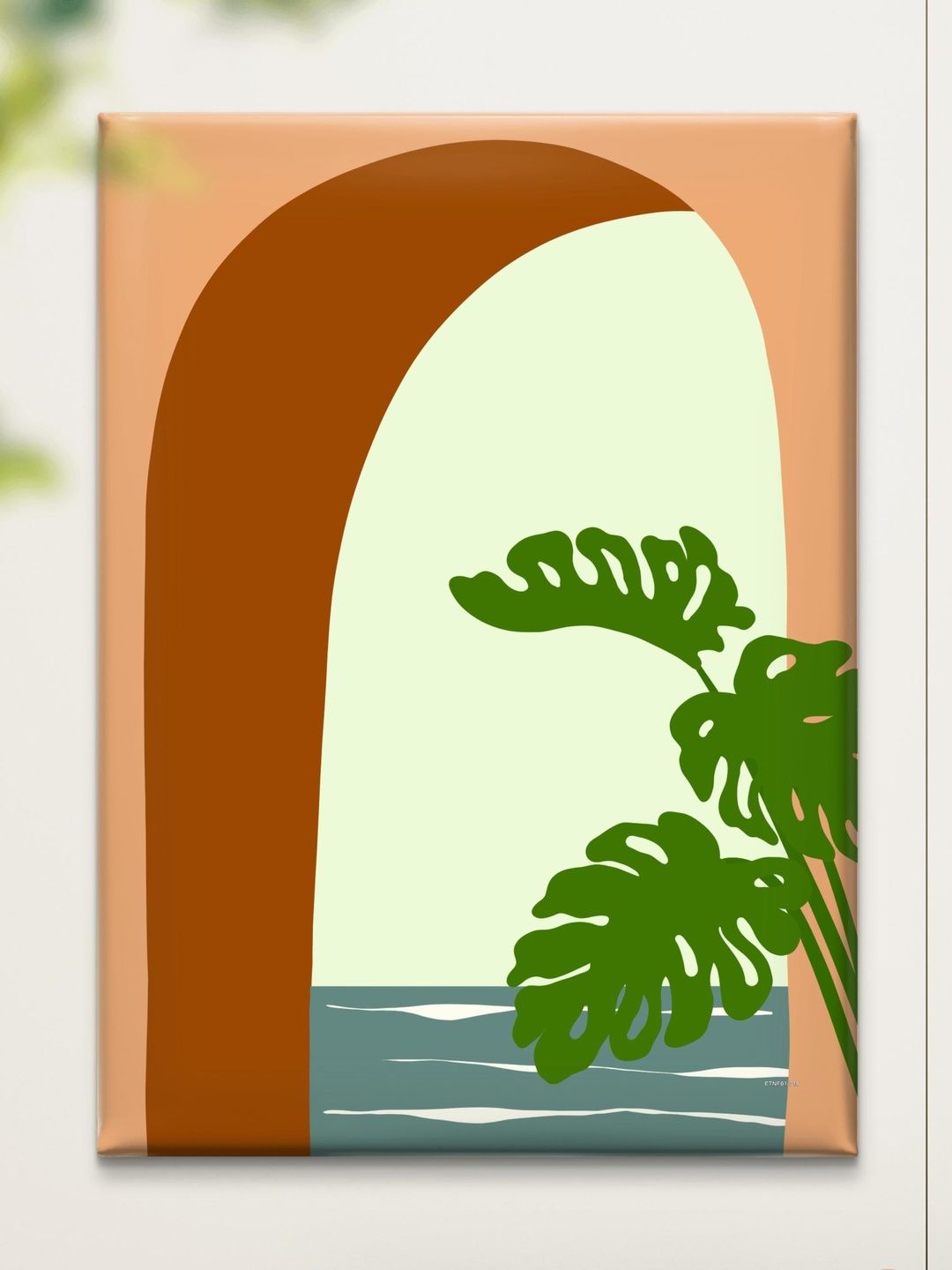 Myntra Elegant Homes Orange Canvas Other Wall Paintings-picture-31