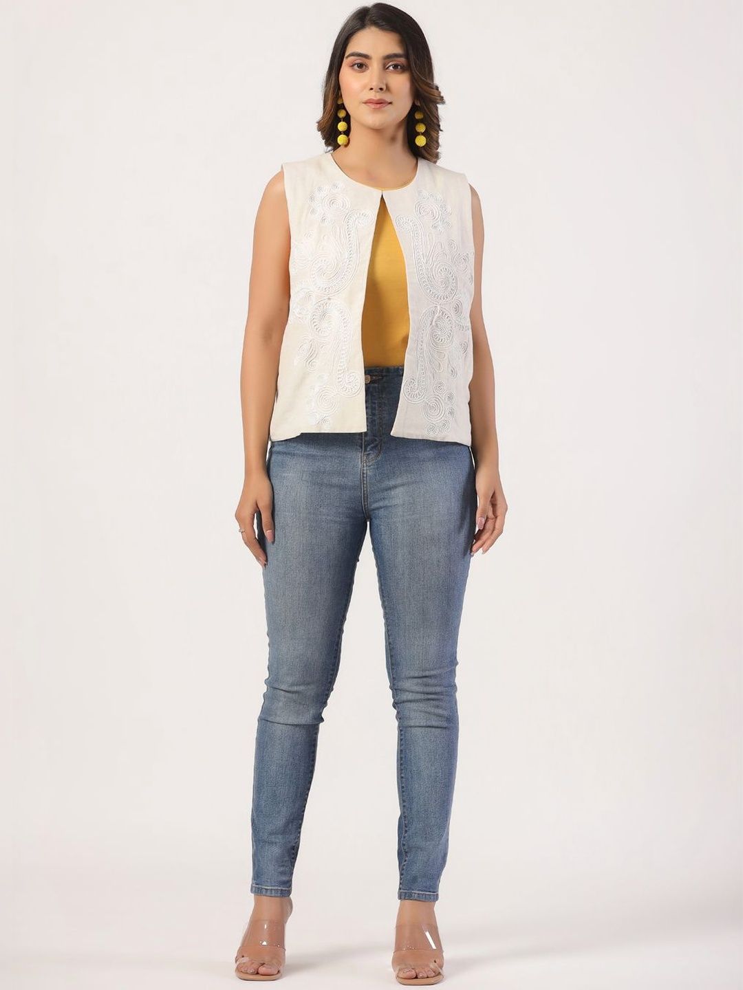 STIL O STITCH Embroidered Cotton Jacket-picture-46
