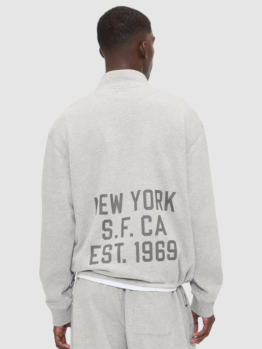 GAP Men Brand Logo Printed Drop-Shoulder Pullover Oversized Sweatshirts-picture-25