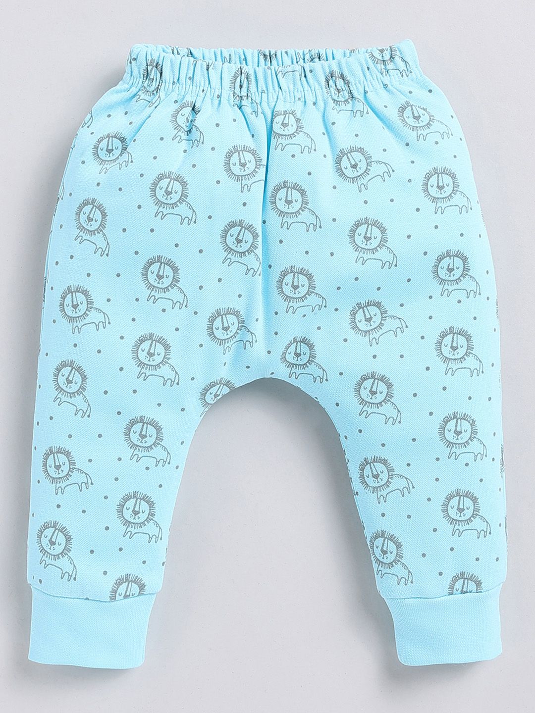 YK X Tinyo Infant Girls Printed Cotton Joggers-picture-0