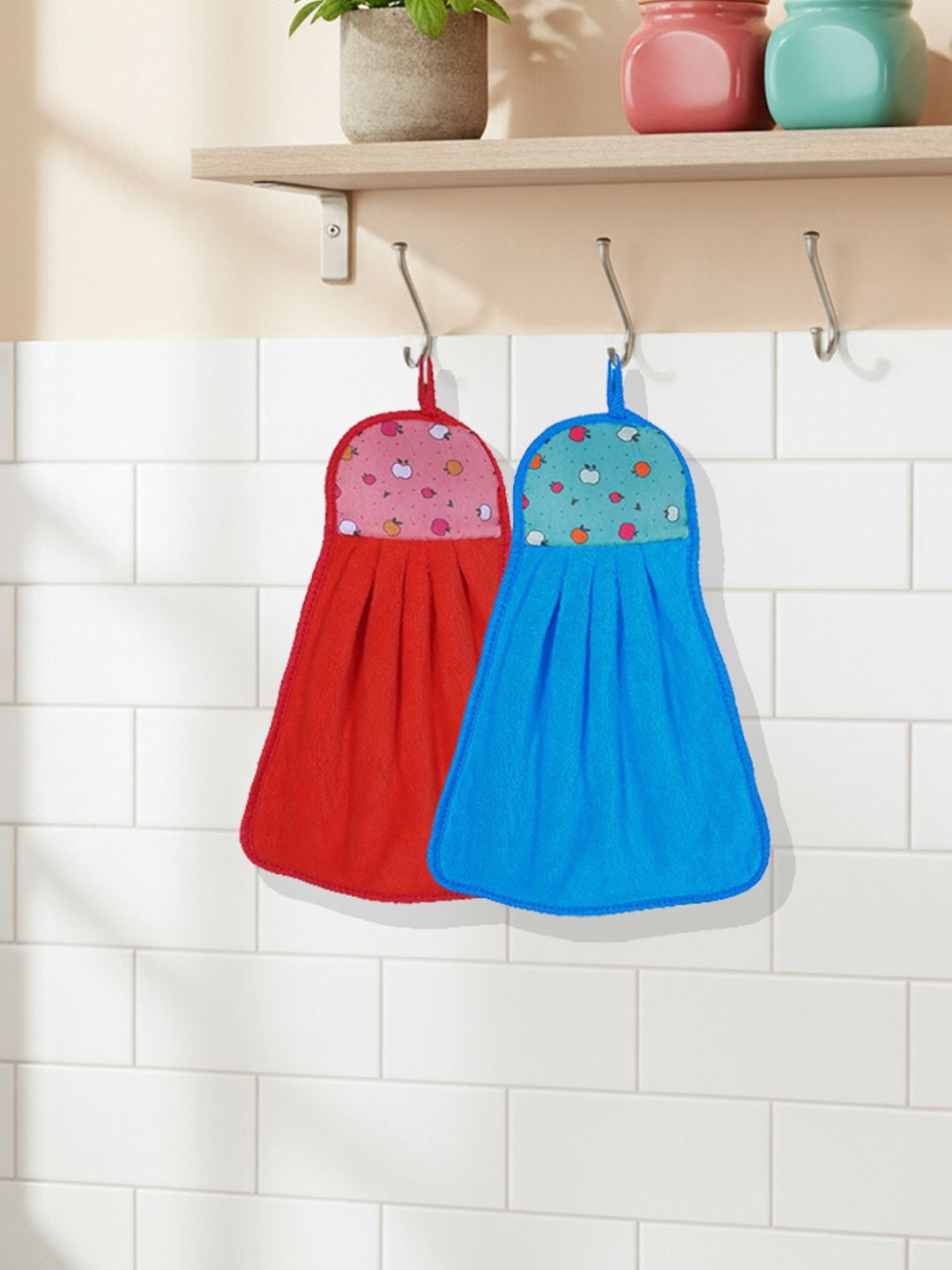 Kuber Industries Unisex Assorted Double-Sided Hand Towel