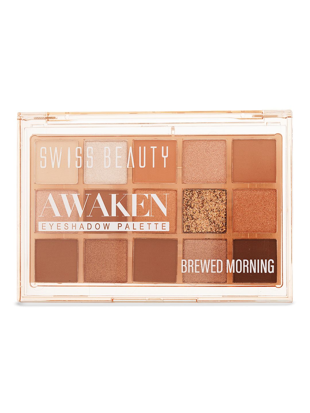 SWISS BEAUTY Awaken Eyeshadow Palette 11g - Brewed Morning-picture-13