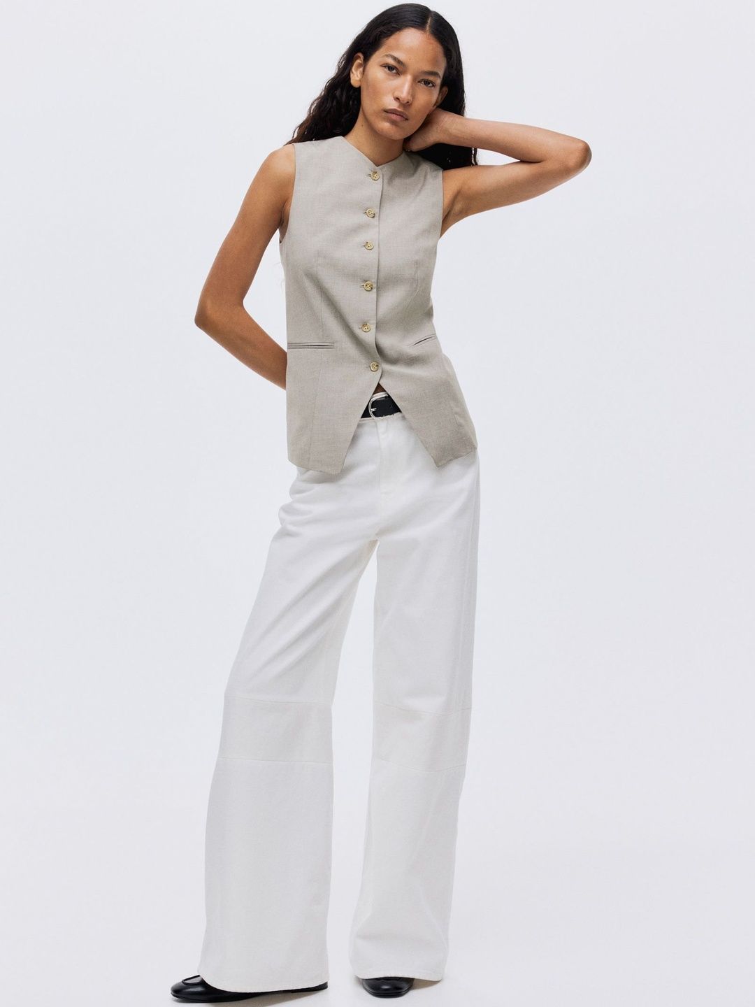 H&M Long Waistcoat-picture-47