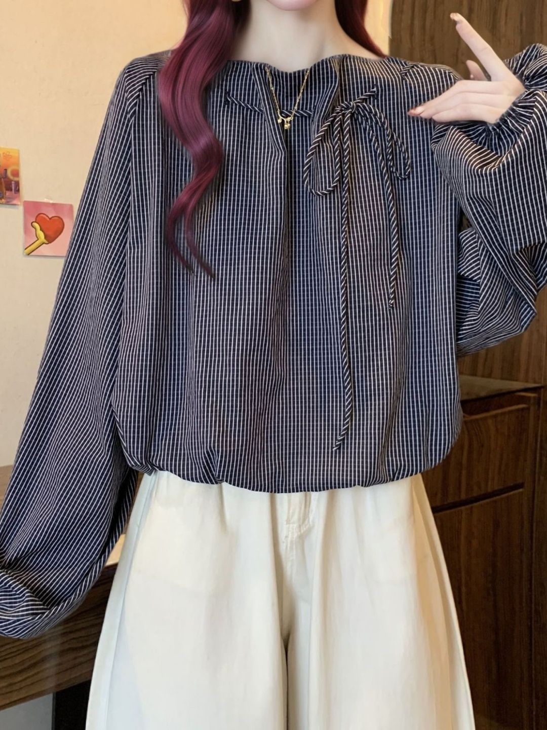 StyleCast x Revolte Striped Top-picture-11