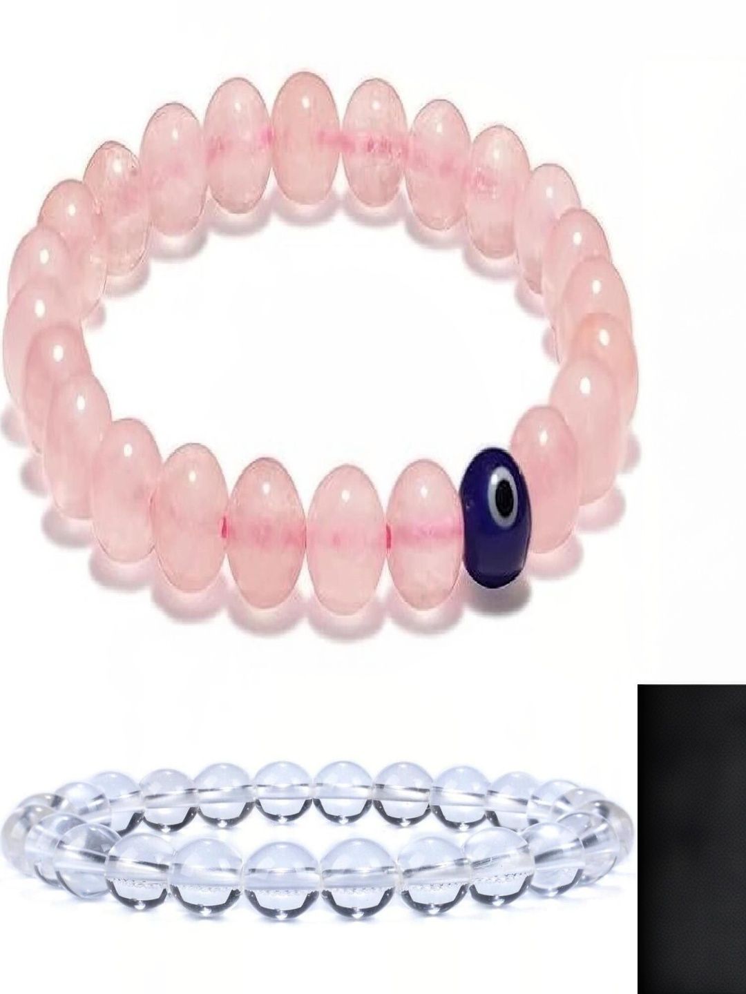 ARDLOR Set Of 2 Artificial Beaded Elasticated Bracelets-picture-23