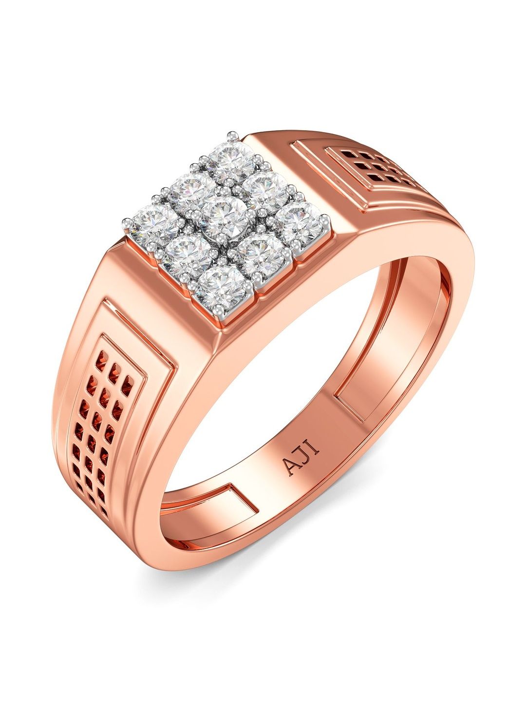 Joyalukkas Men 18KT Gold Sublime Styled Ring - 5.902 g-image-26