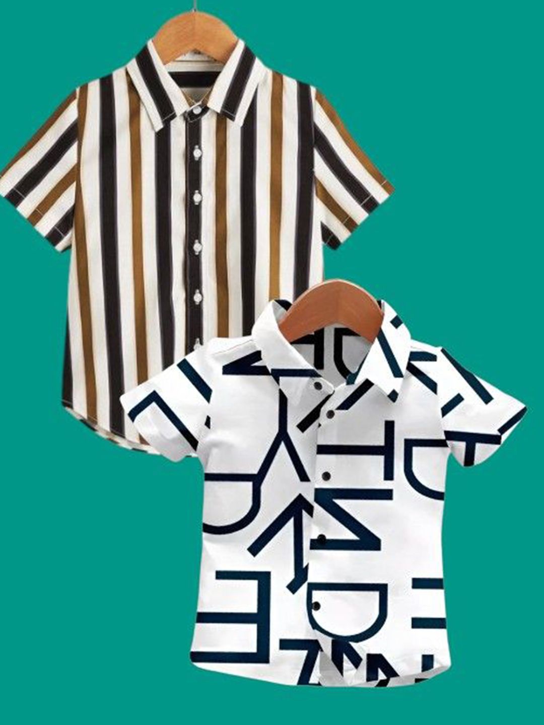 BAESD Boys Classic Printed Casual Shirt-picture-17