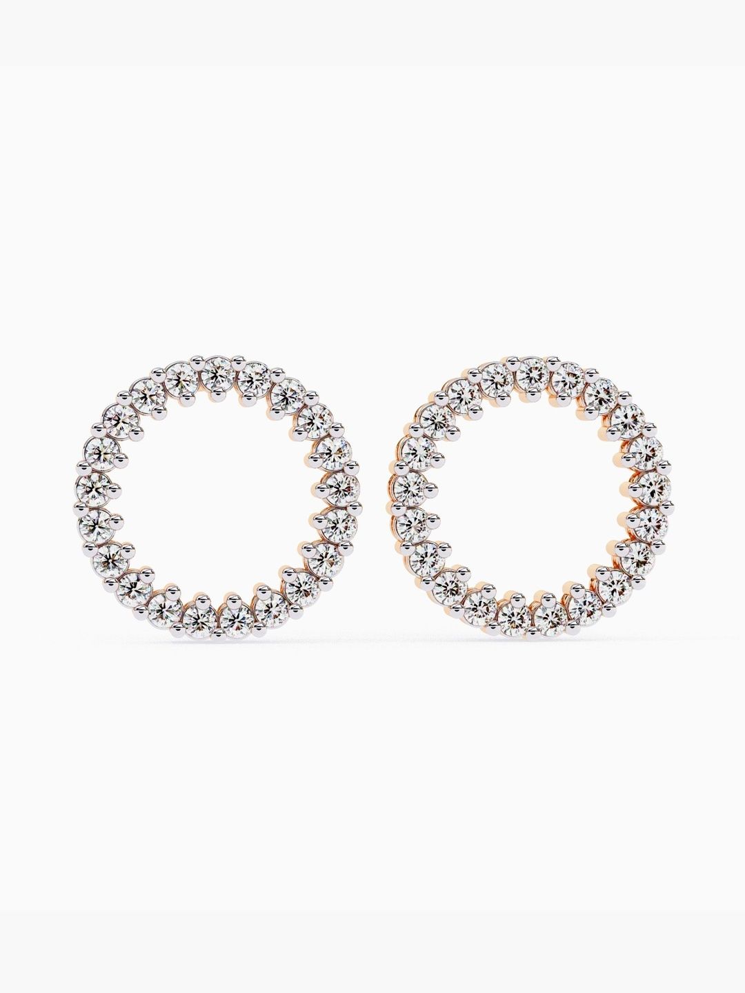 Valanova Sterling Silver Plated With Rose Gold & Certified Lab Grown Diamond 0.40cts Vse0018-picture-34