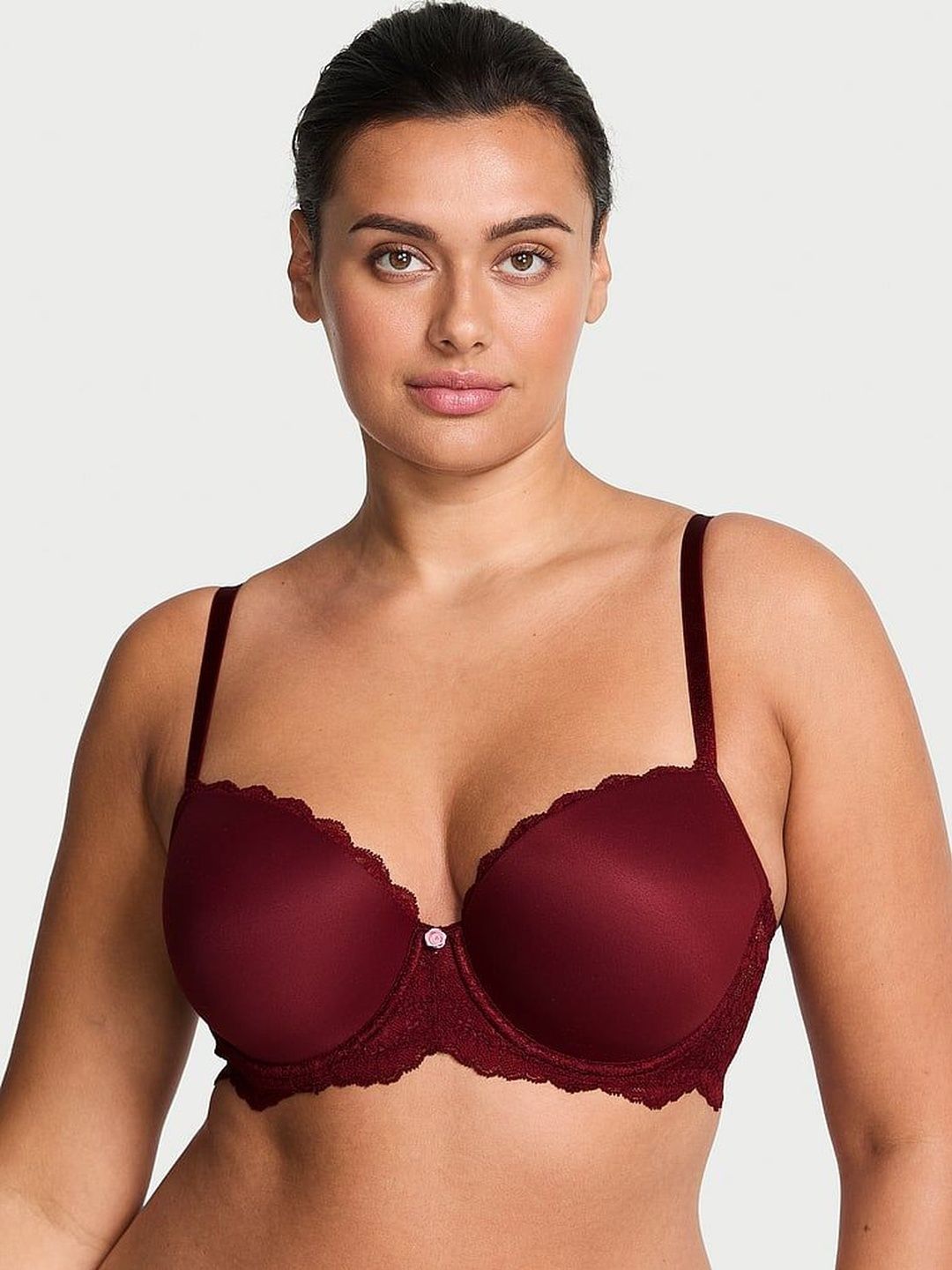 Victoria's Secret Women Smooth & Lace Bra Full Coverage Underwired Lightly Padded-picture-11