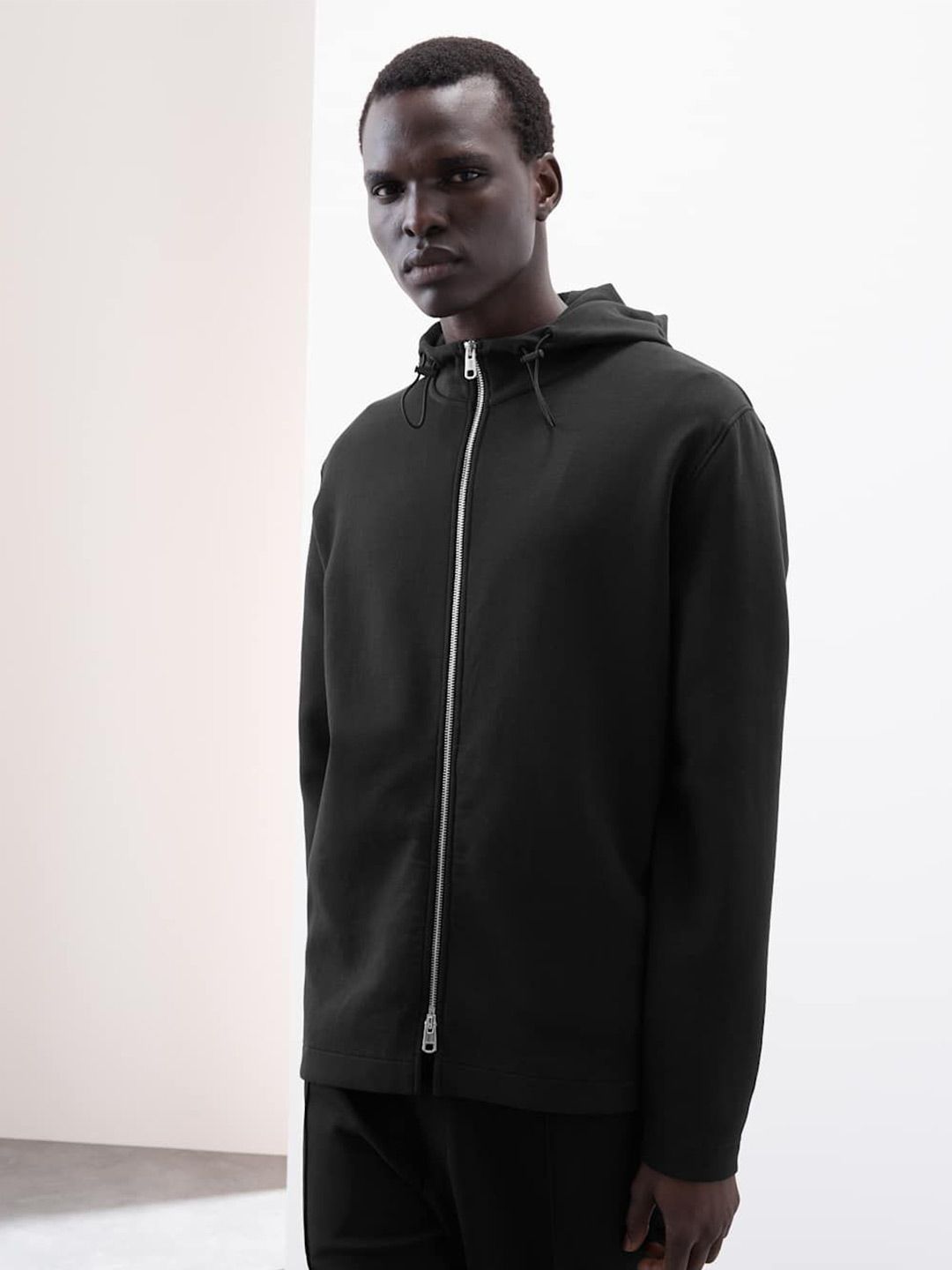 Marks & Spencer Men Cotton Rich Zip Up Hooded Sweatshirt-picture-35