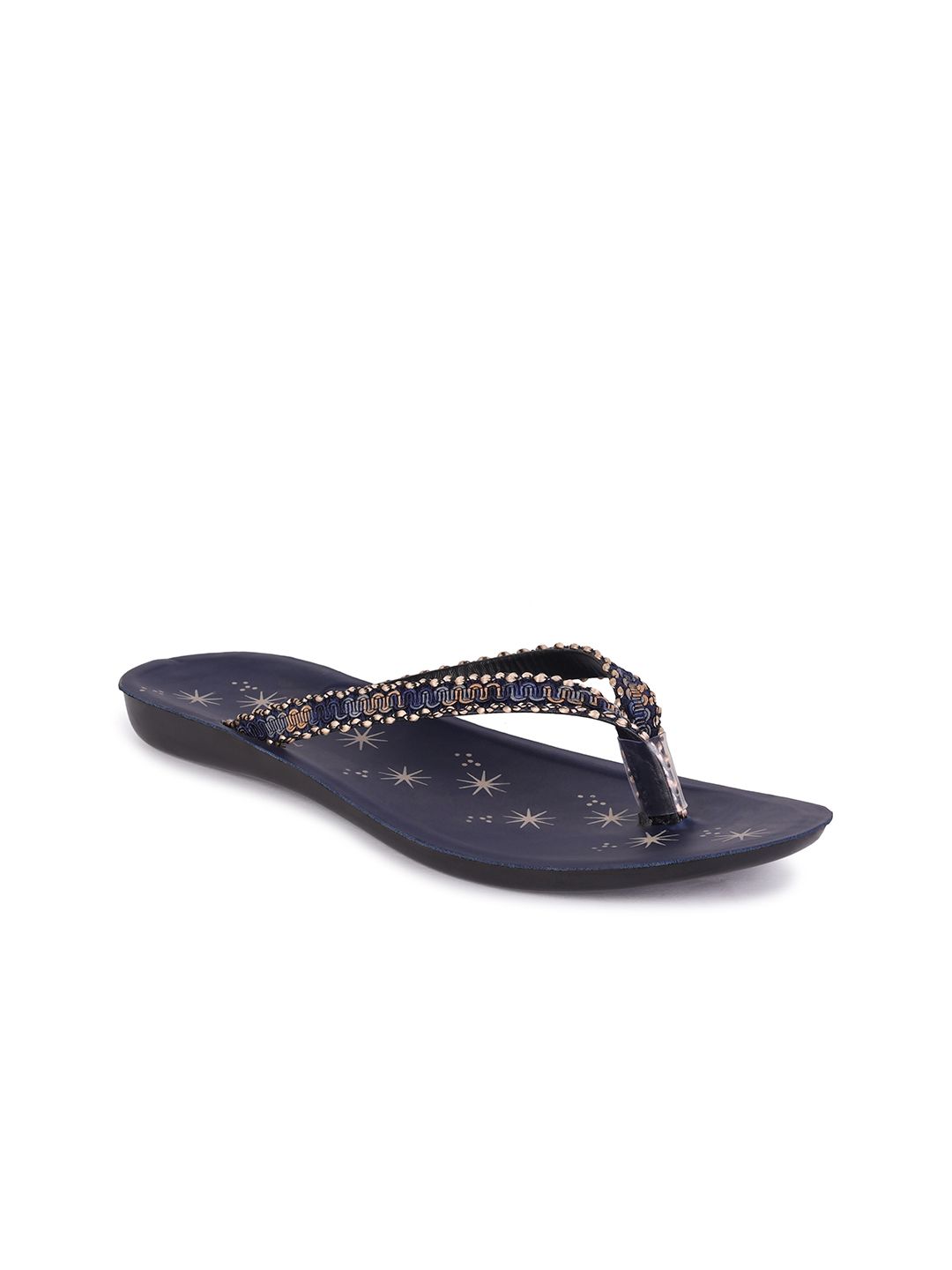 DRACKFOOT Women Embellished Lightweight T-Strap Flats-picture-37