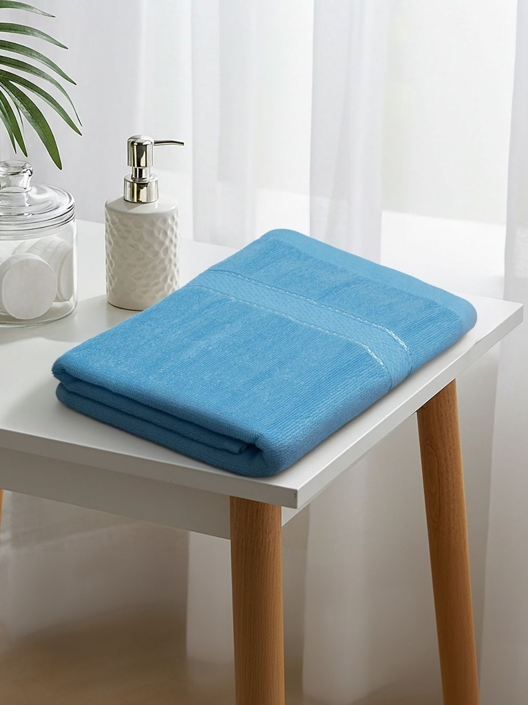 LIBERTY TOWELS Blue & Blue 1 350 GSM Bath Towel-image-3