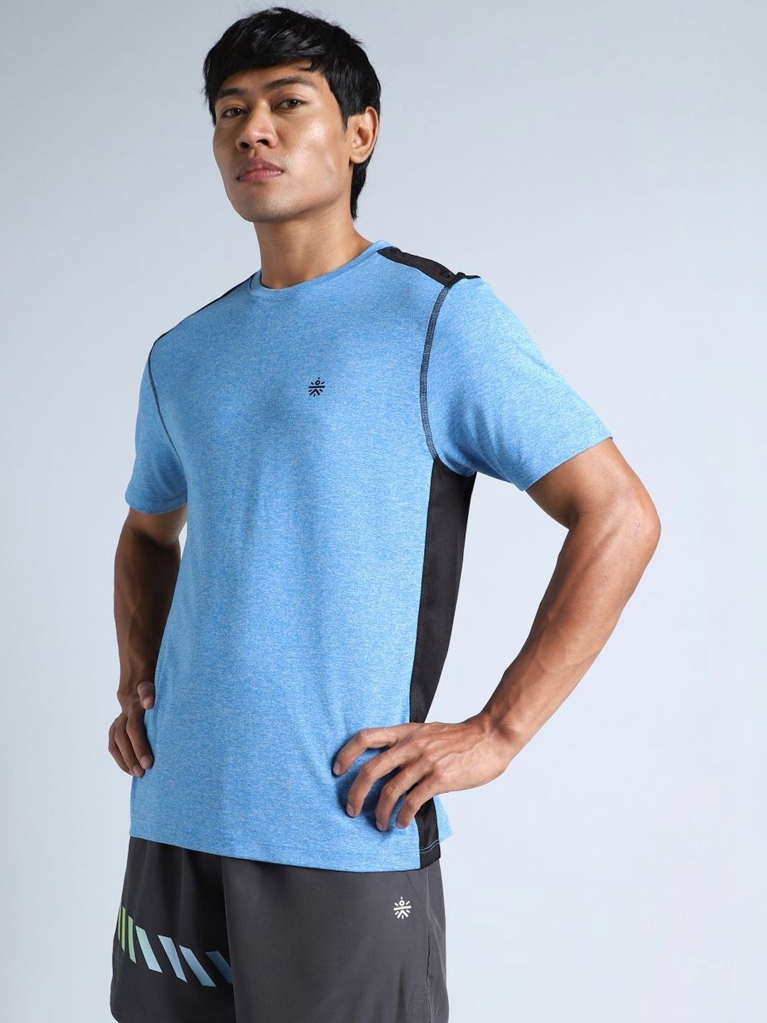 CULT Men Amp Up Blue Comfortech T-shirt-picture-32