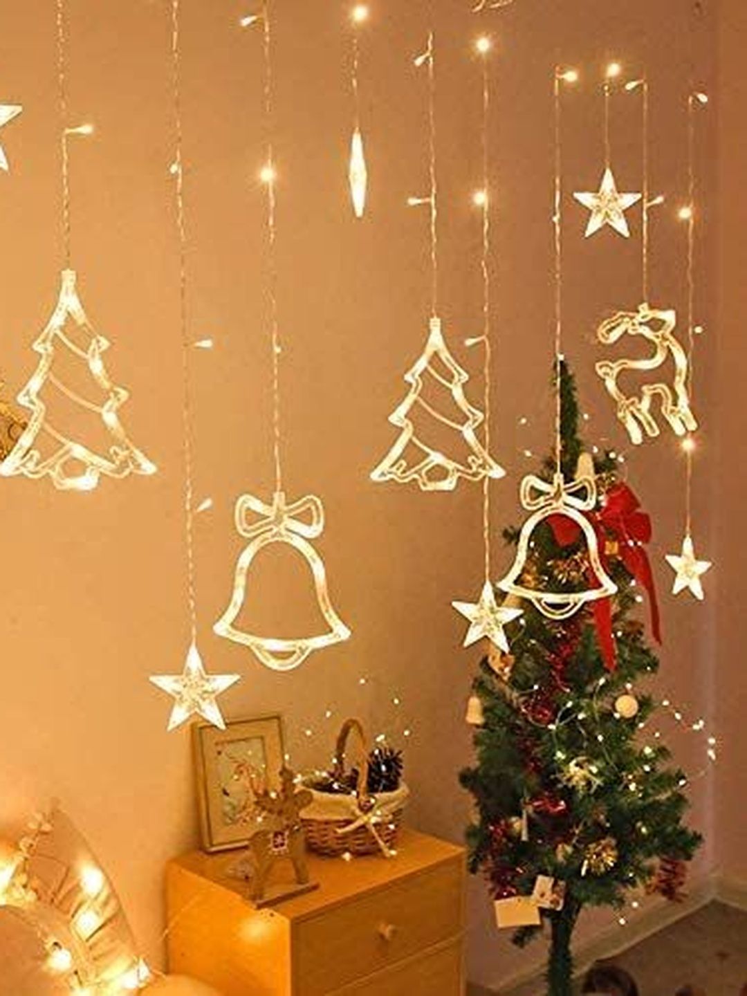 Quace Christmas Theme 2.5m Warm-White Weather-Resistant String Lights-picture-11
