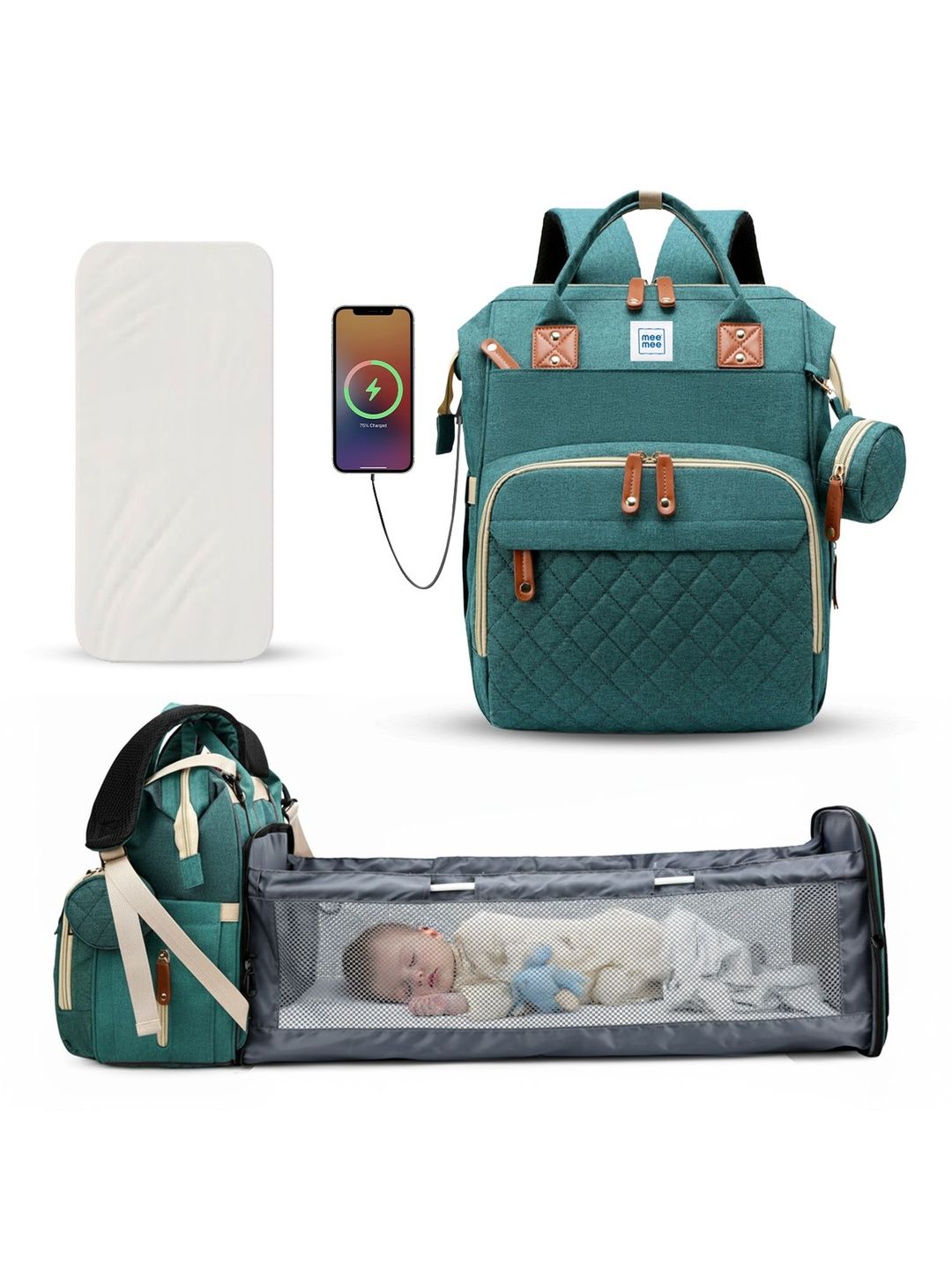 MeeMee Kids Tote Diaper Bags-image-35