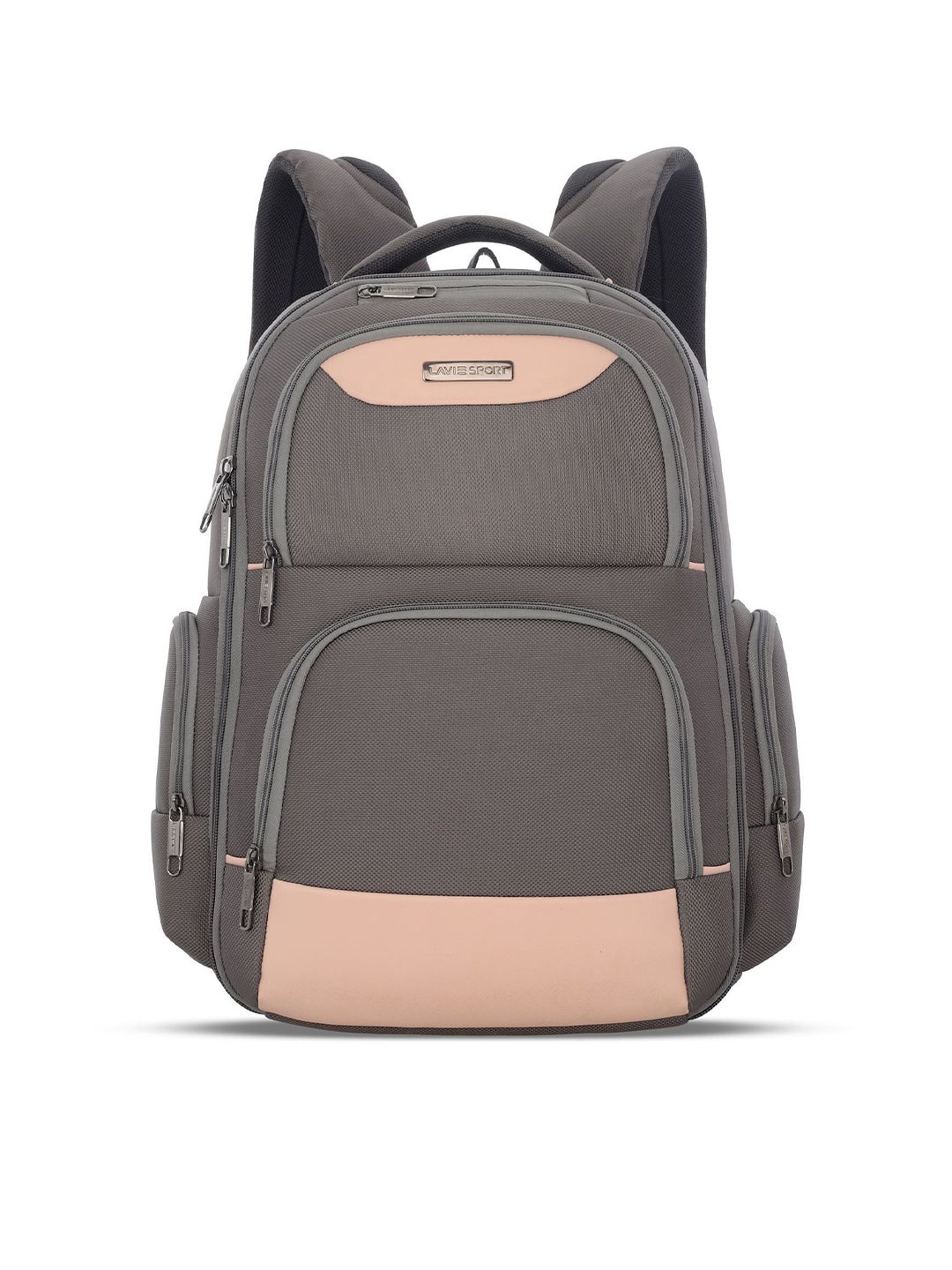 LAVIE SPORT Business Elite25 Women Solid Laptop Backpack with Trolley Sleeve - 22 L-image-46