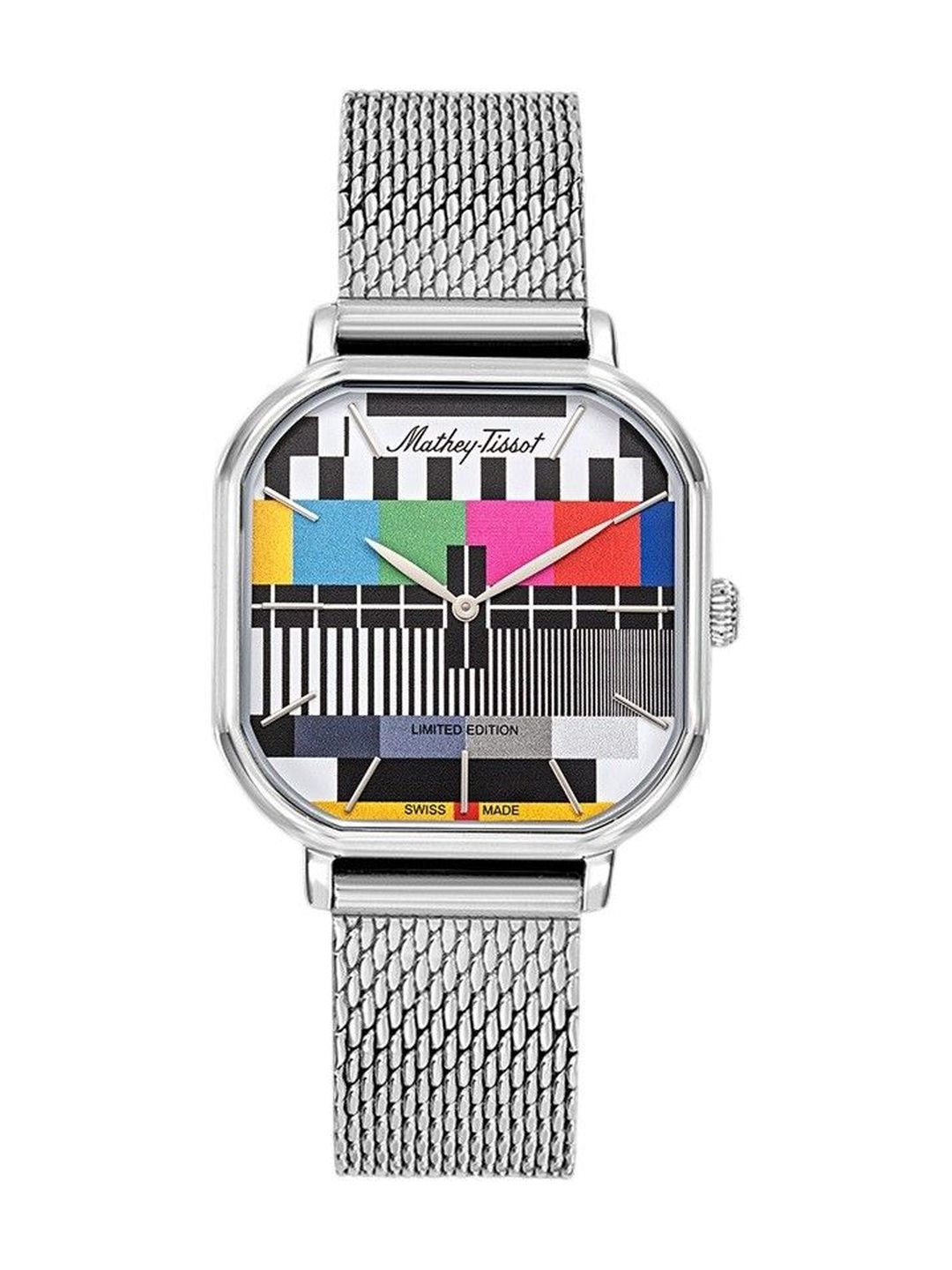 Mathey-Tissot Women Dial & Stainless Steel Bracelet Style Straps Analogue Watch D7917TV-picture-34