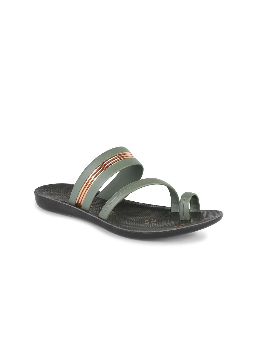 PENNEN Women Printed Slip-On One Toe Flats-picture-17
