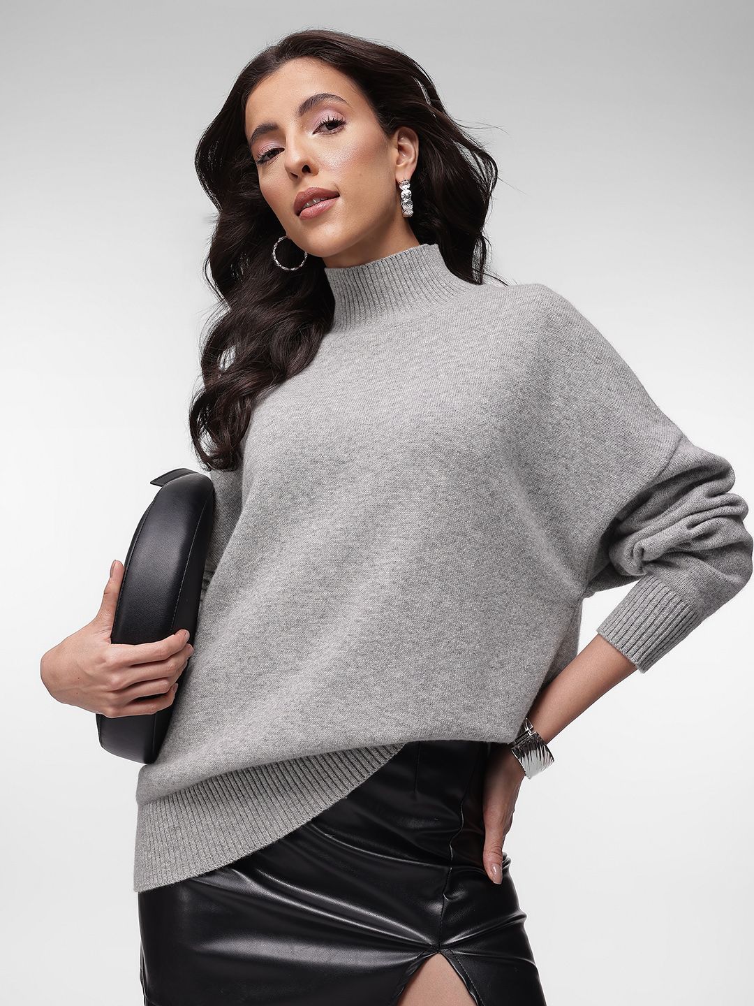 French Connection High Neck Woollen Pullover-picture-31