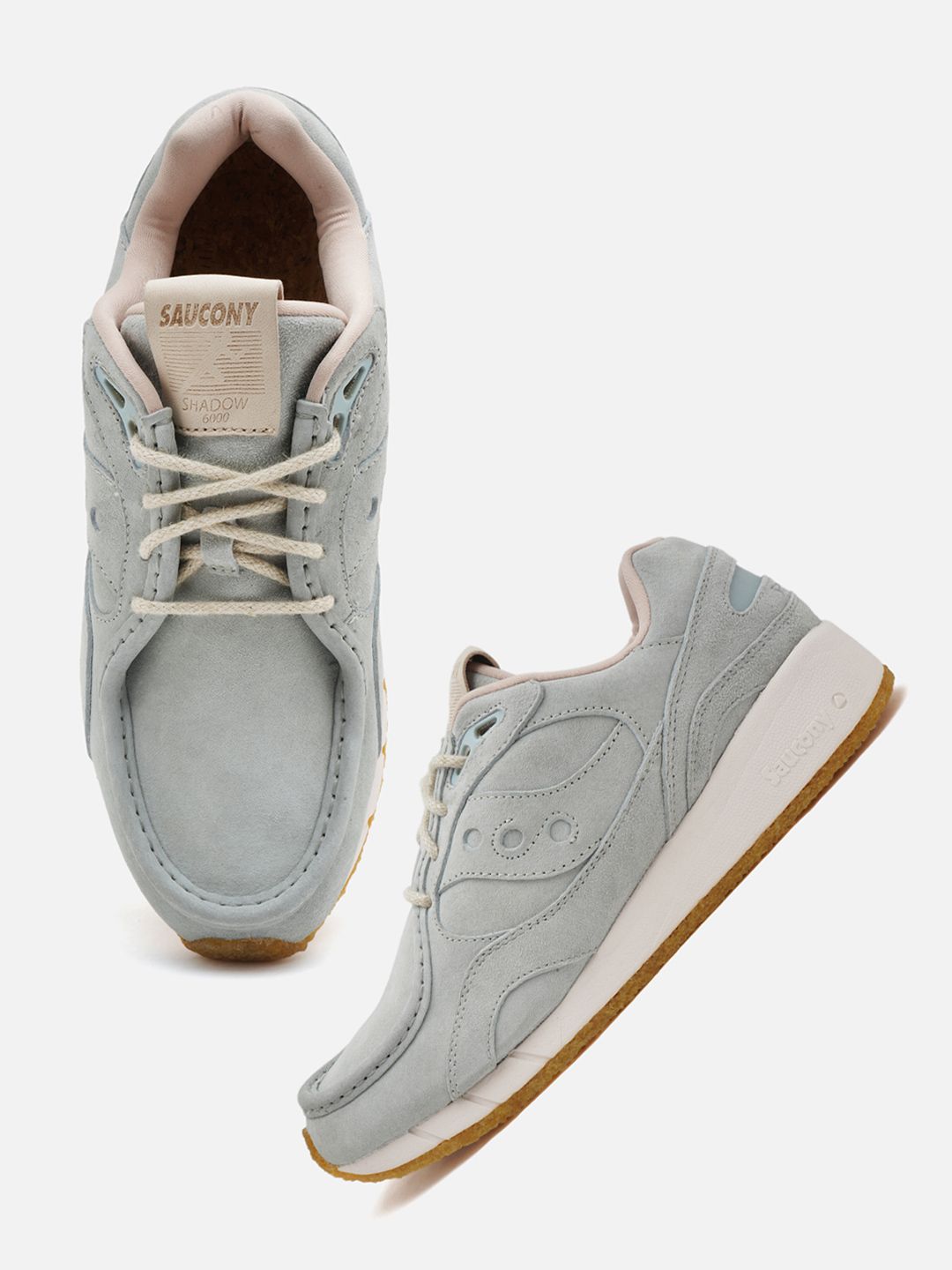saucony Unisex Shadow 6000 Suede Sneakers-picture-16