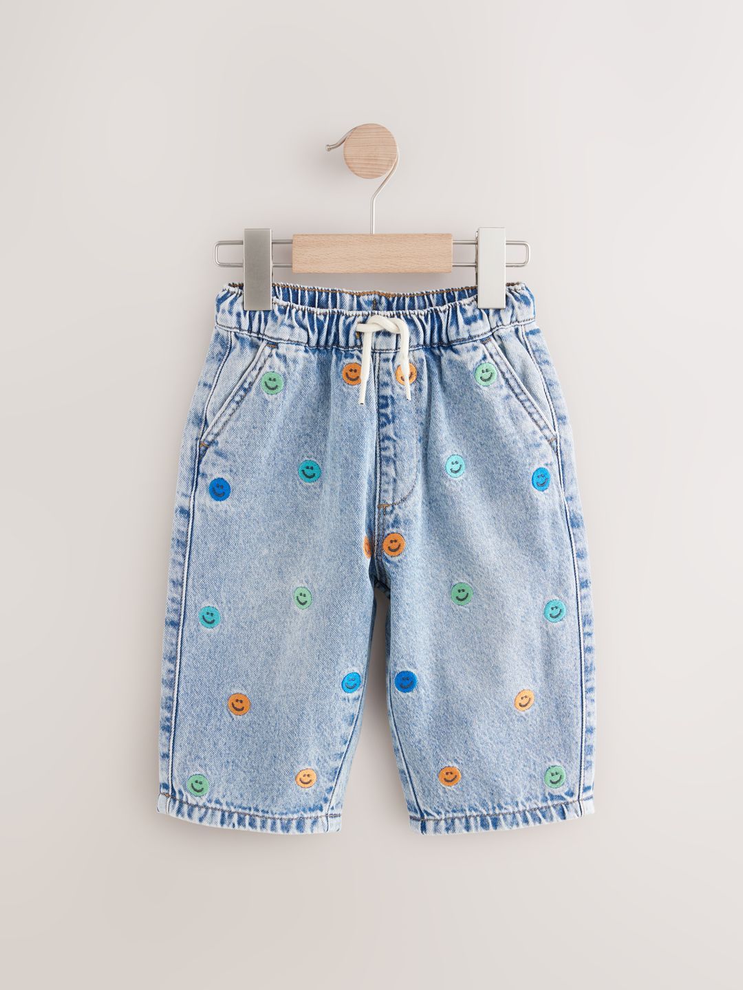 NEXT Boys Regular Fit Mid-Rise Light Fade Printed Jeans-picture-52