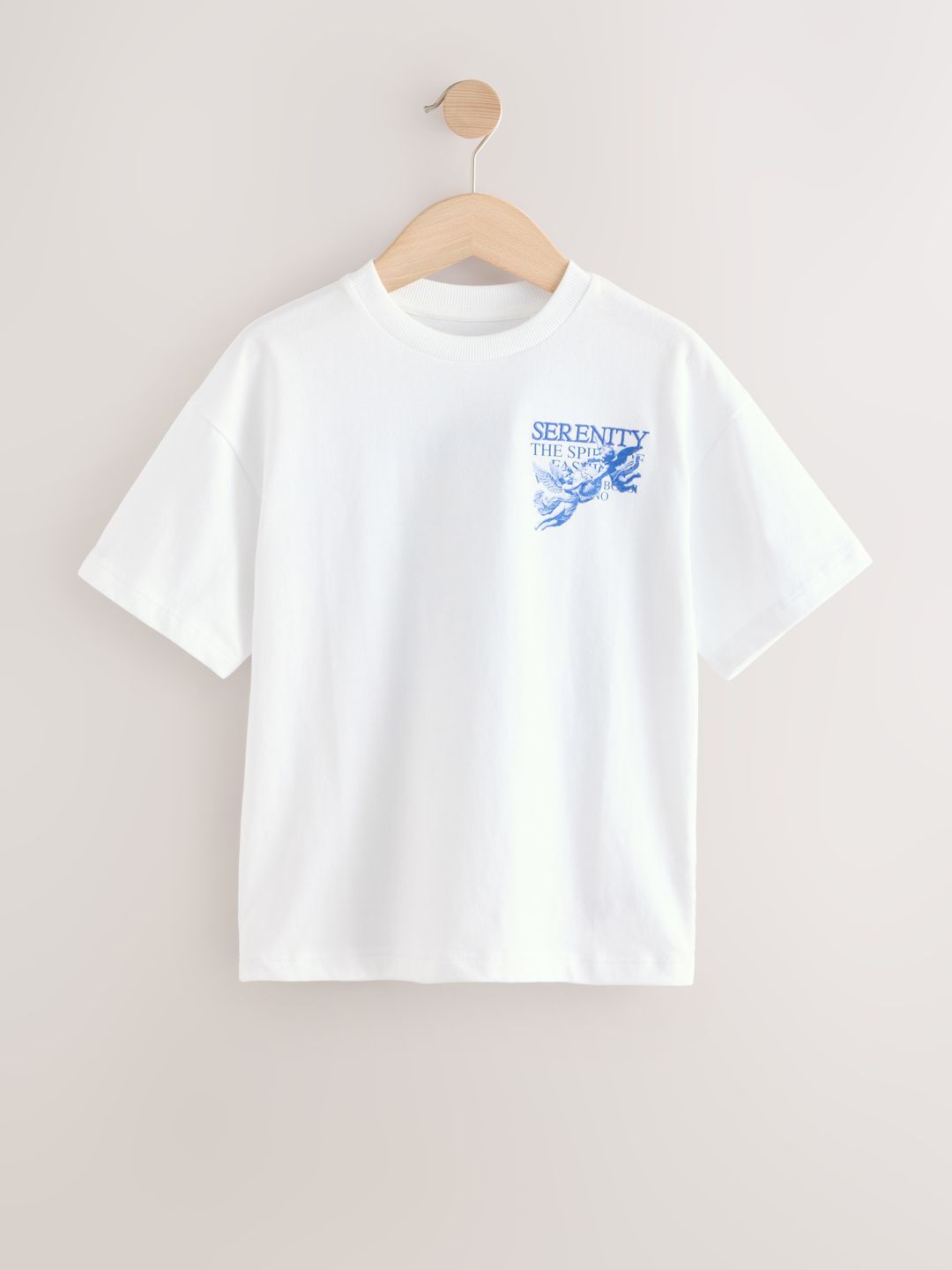 NEXT Boys Printed Drop-Shoulder Sleeves Pure Cotton T-shirt-picture-19