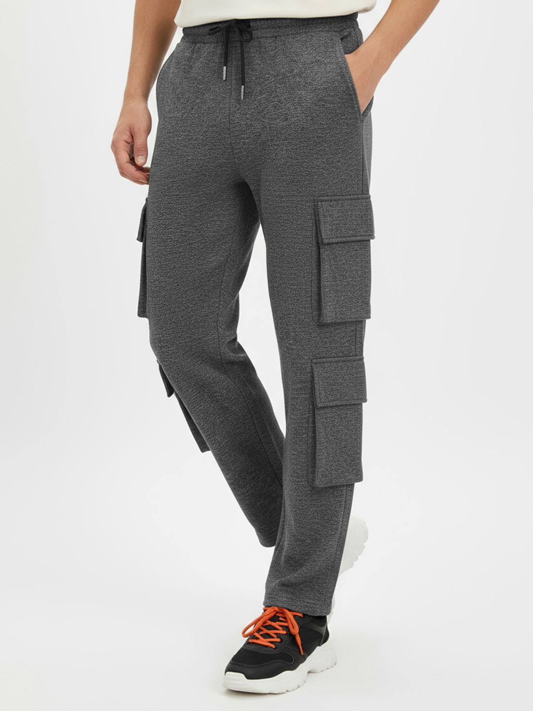 Glitchez Men Cargo Style Track Pants-picture-14