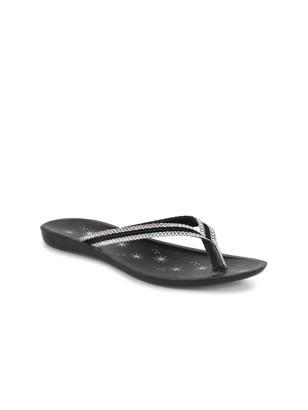 PENNEN Women Printed Lightweight Open Toe Flats-picture-11