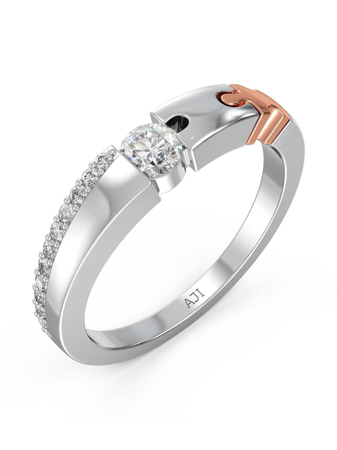 Joyalukkas 18KT Gold Dazzling Eternity Diamond Ring - 3.338 g-image-36