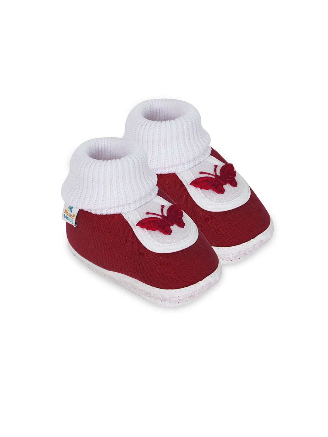 NESKA MODA Girls Cotton Slip On Booties-picture-54