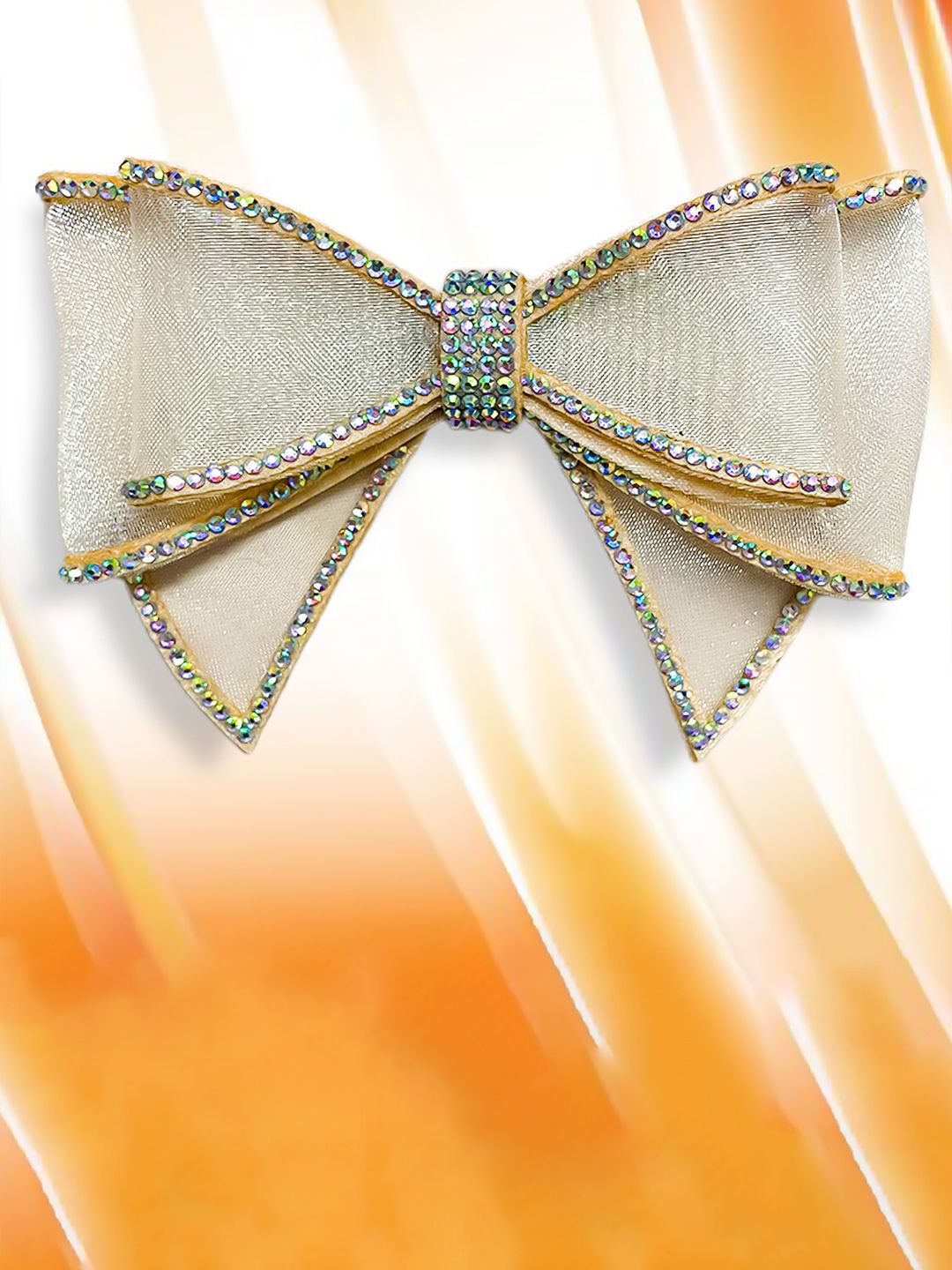 MAJESTIQUE Girls Rhinestone Embellished Alligator Hair Clip-picture-43