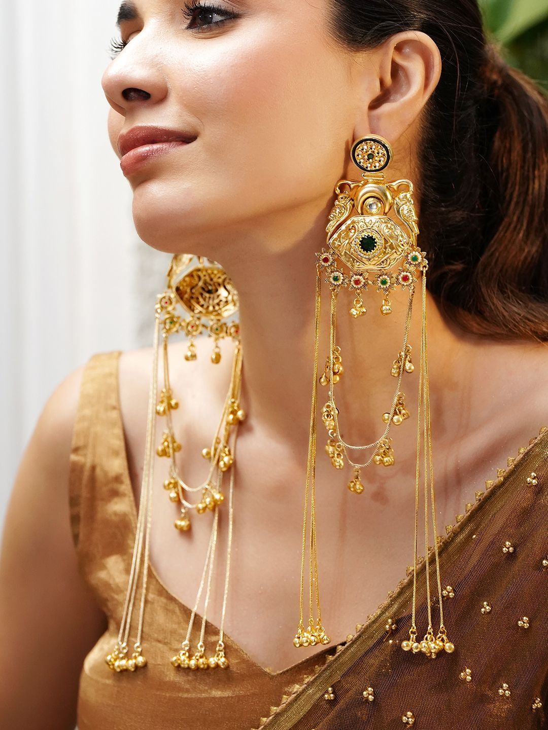Rubans Contemporary Drop Earrings-image-8