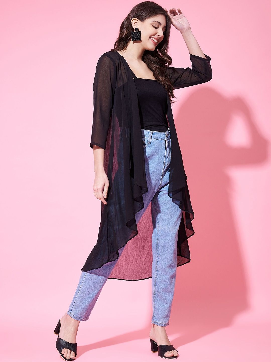CORSICA Women Lightweight Longline Open Front Jacket-picture-18