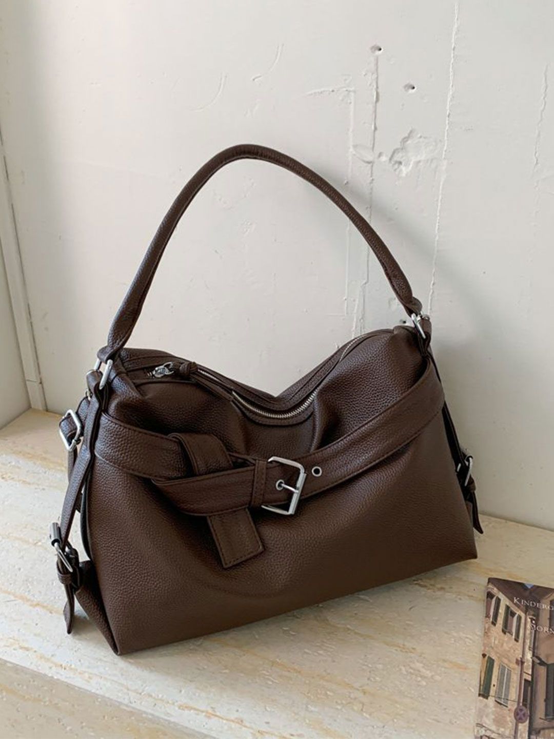 StyleCast x Revolte PU Structured Tote Bag-picture-53