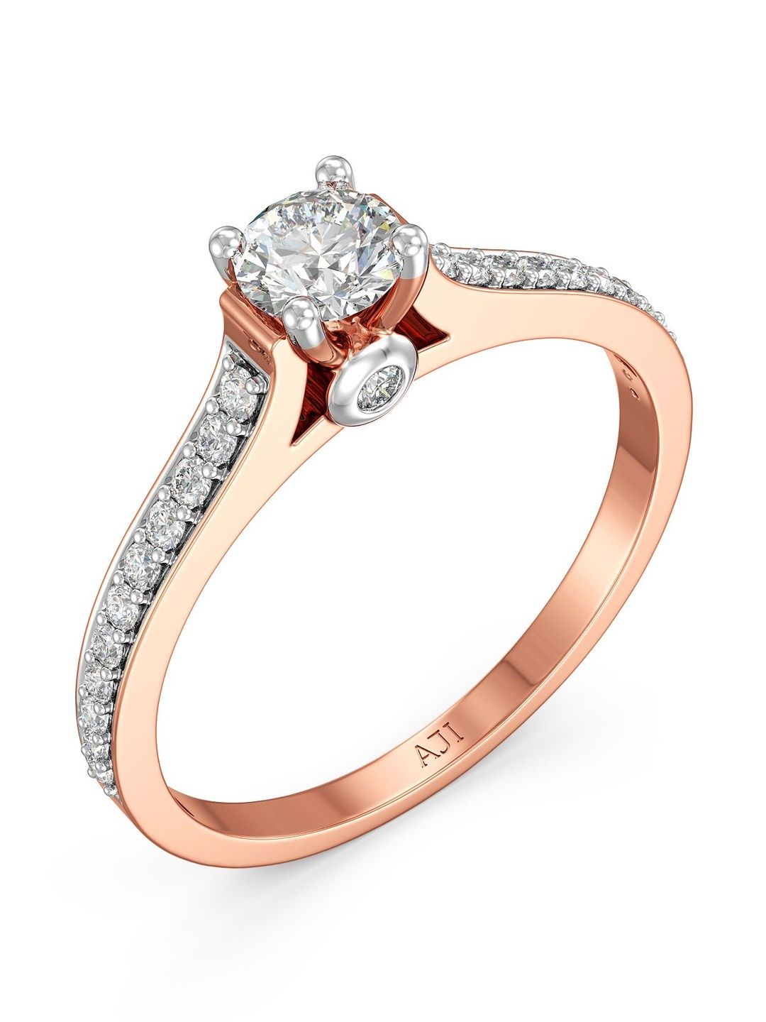 Joyalukkas 18KT Gold Stellar Sparkle Diamond Ring - 2.24 g-picture-22