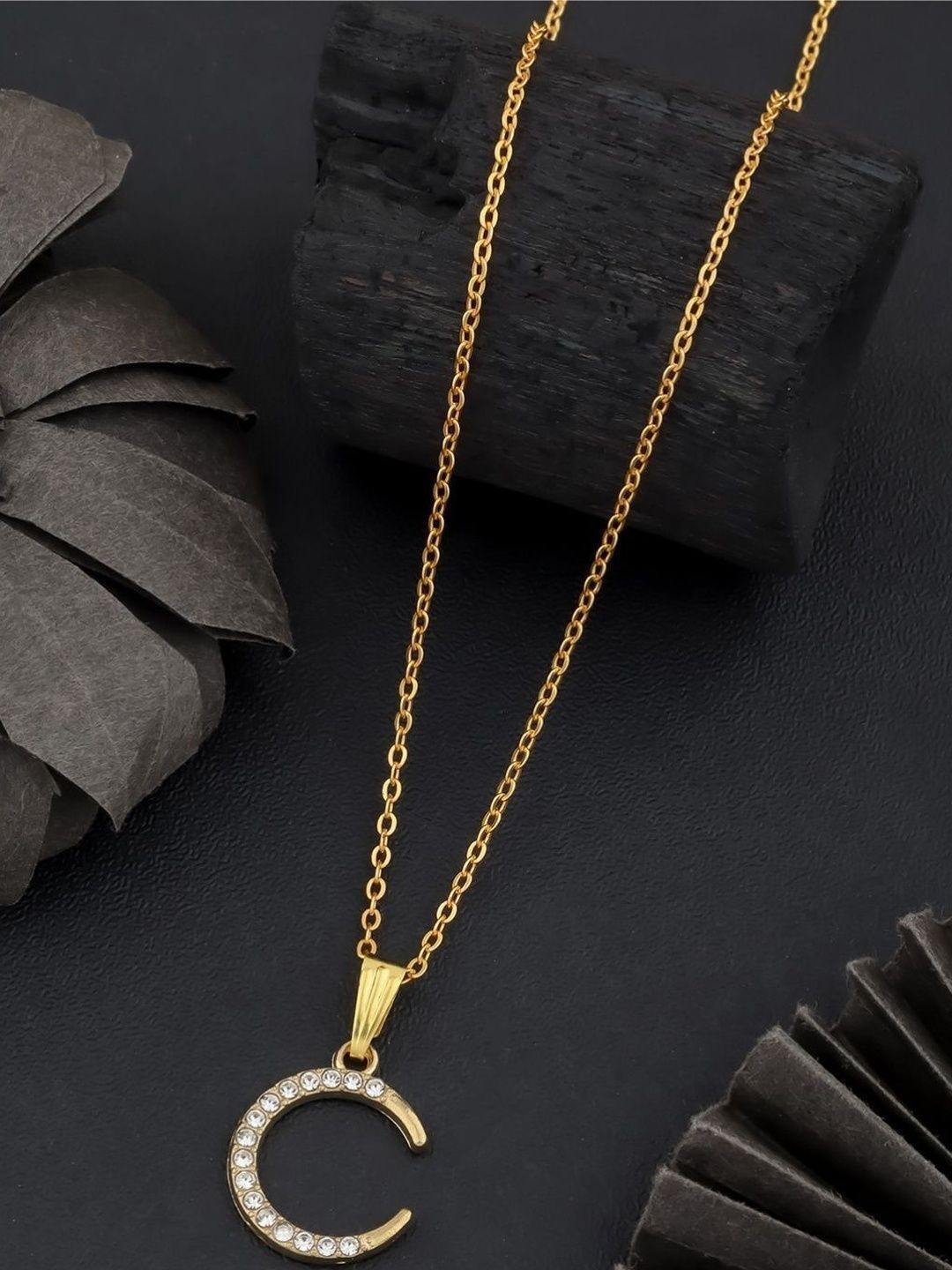 SZN Women Gold-Plated Stylish And Elegent Artificial Stones Necklace-picture-26