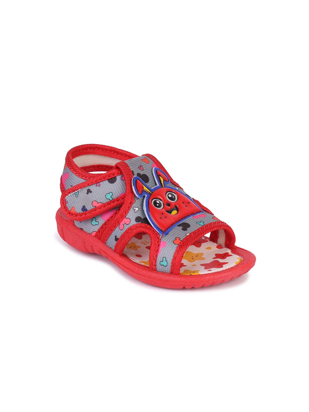 DRACKFOOT Kids Printed Comfort Sandals with Velcro Closure-picture-24