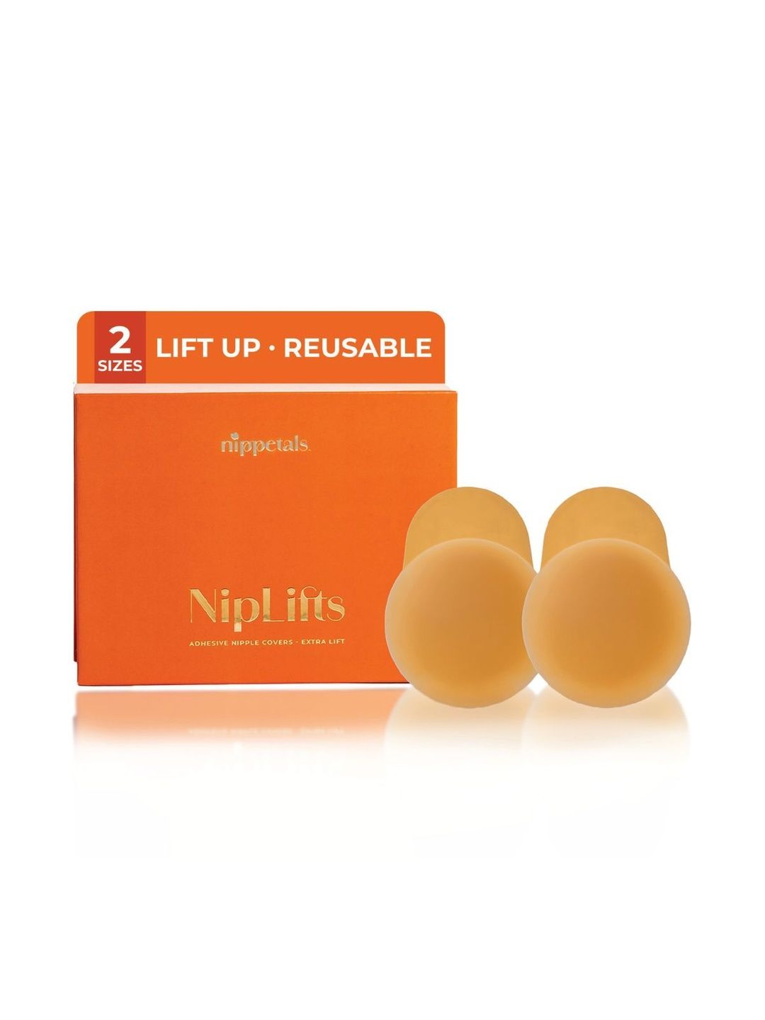 Nippetals Women Nip Lifts Adhesive Extra Lift Sweat proof & Reusable Nipple Covers