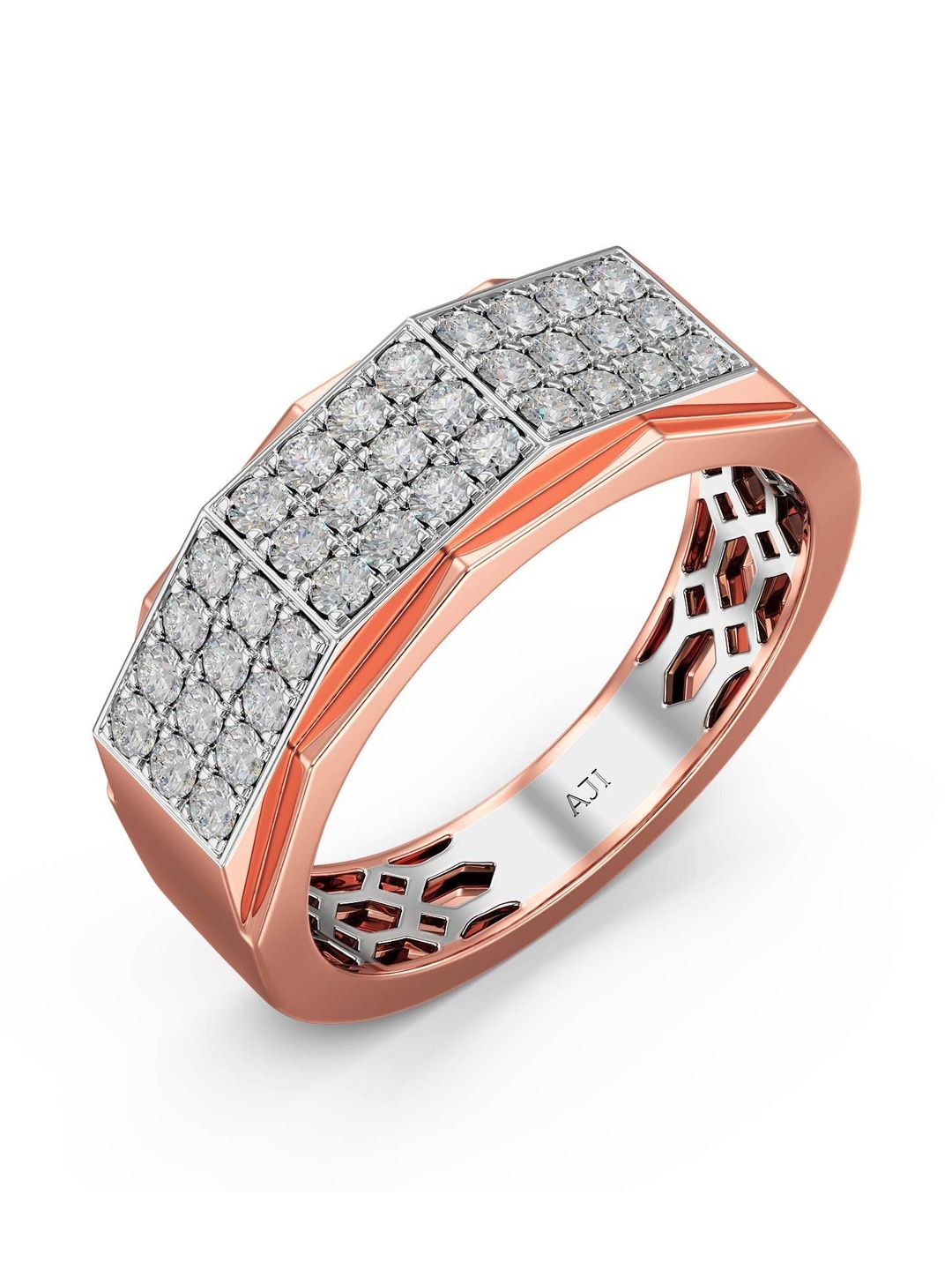Joyalukkas Men 18KT Gold Breathtaking Styled Ring - 7.834 g-picture-23