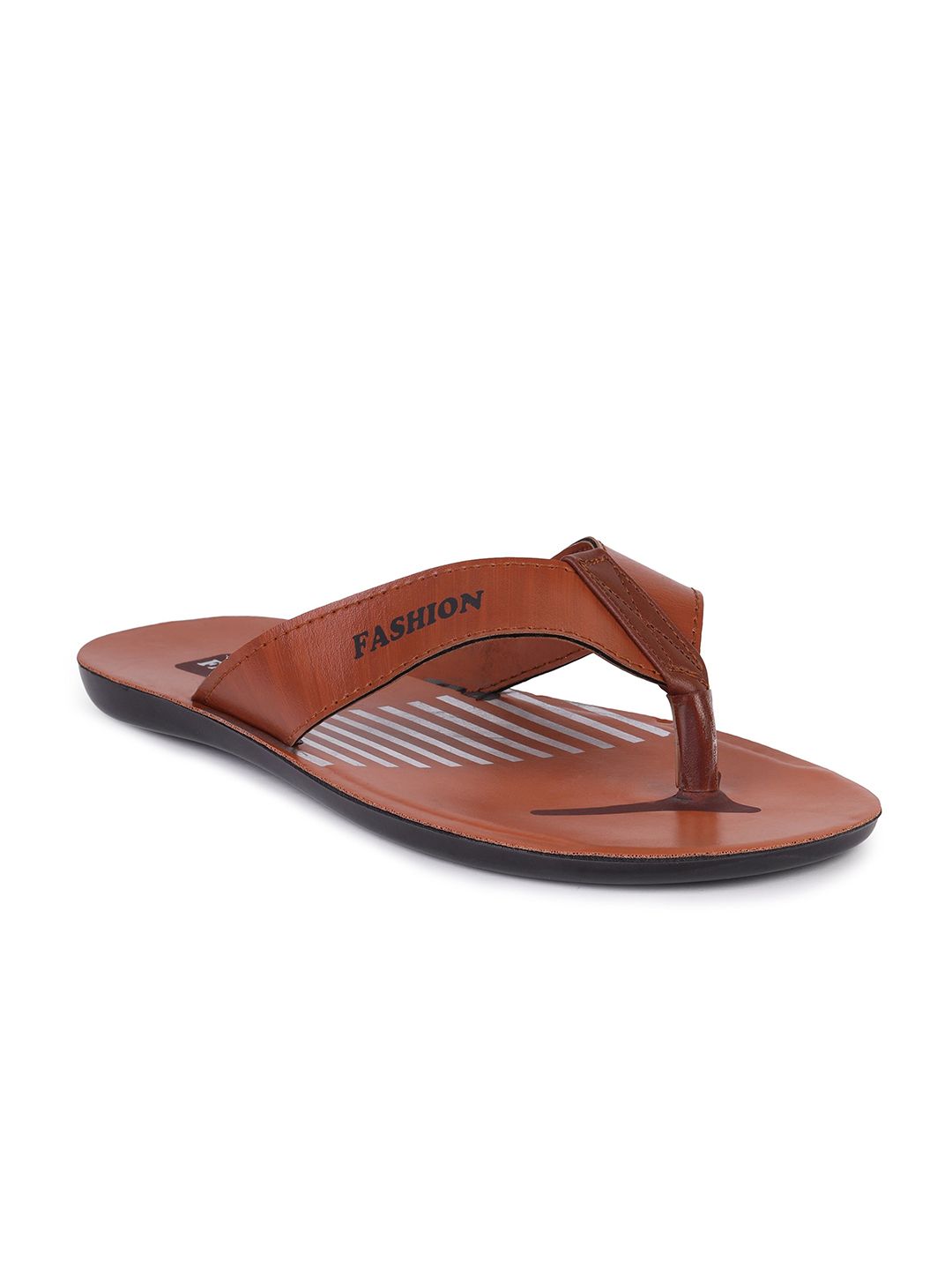 PENNEN Men Striped Thong Flip-Flops-picture-39