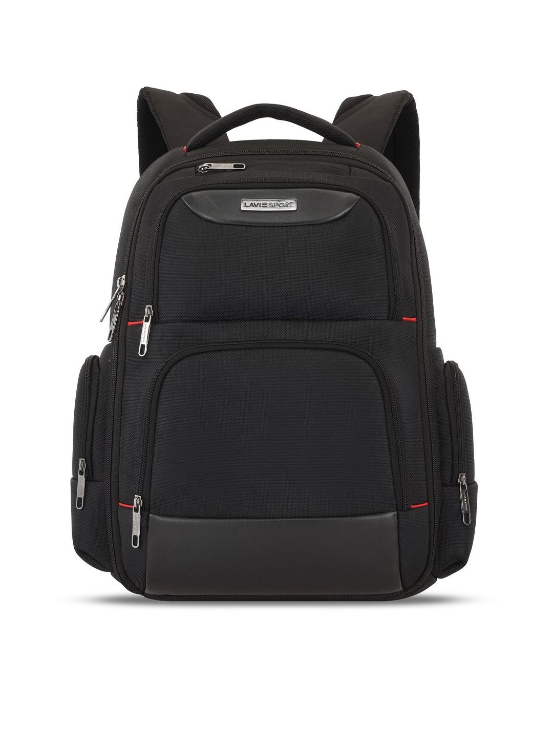 LAVIE SPORT Unisex Business Elite25 22L Professional Laptop Backpack with Trolley Sleeve-image-36